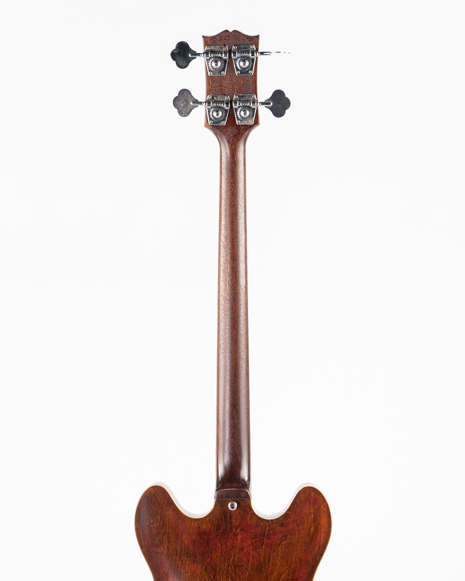 USED 1967 Gibson EB-2 DC Electric Bass - Walnut Refinish with Hardshell Case