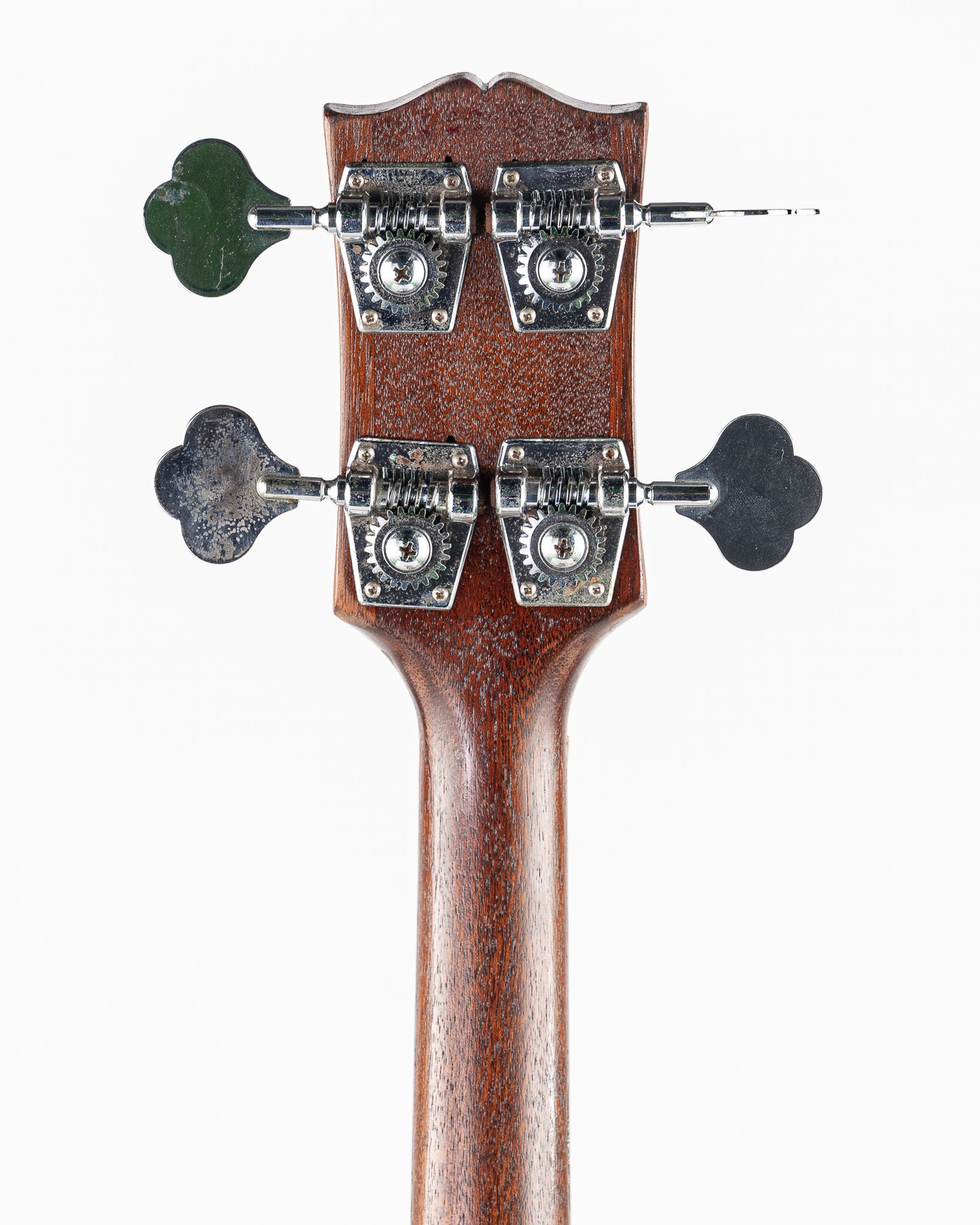 USED 1967 Gibson EB-2 DC Electric Bass - Walnut Refinish with Hardshell Case