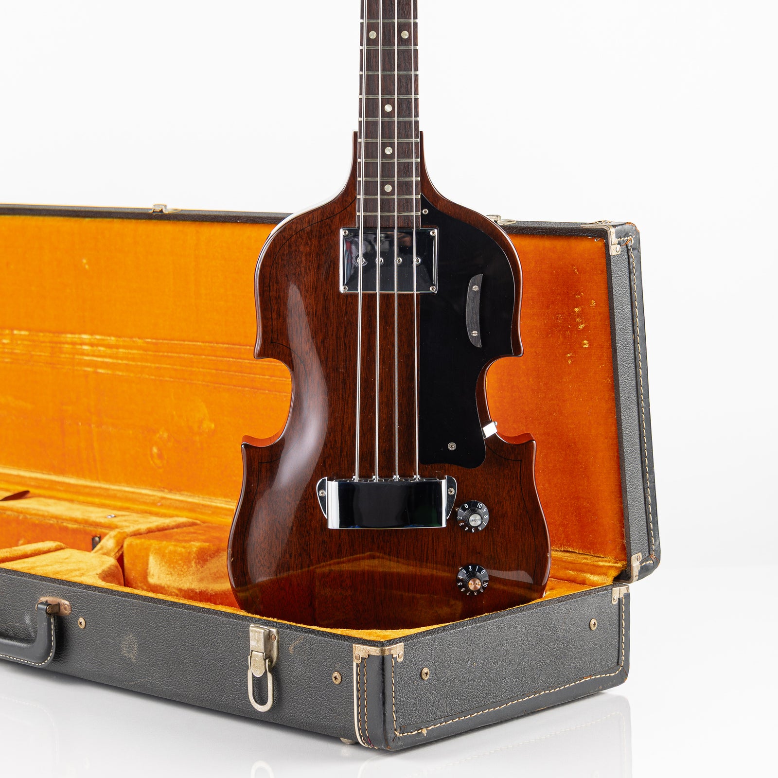 USED 1970 Gibson EB-1 Violin Electric Bass - Natural with Original Hardshell Case