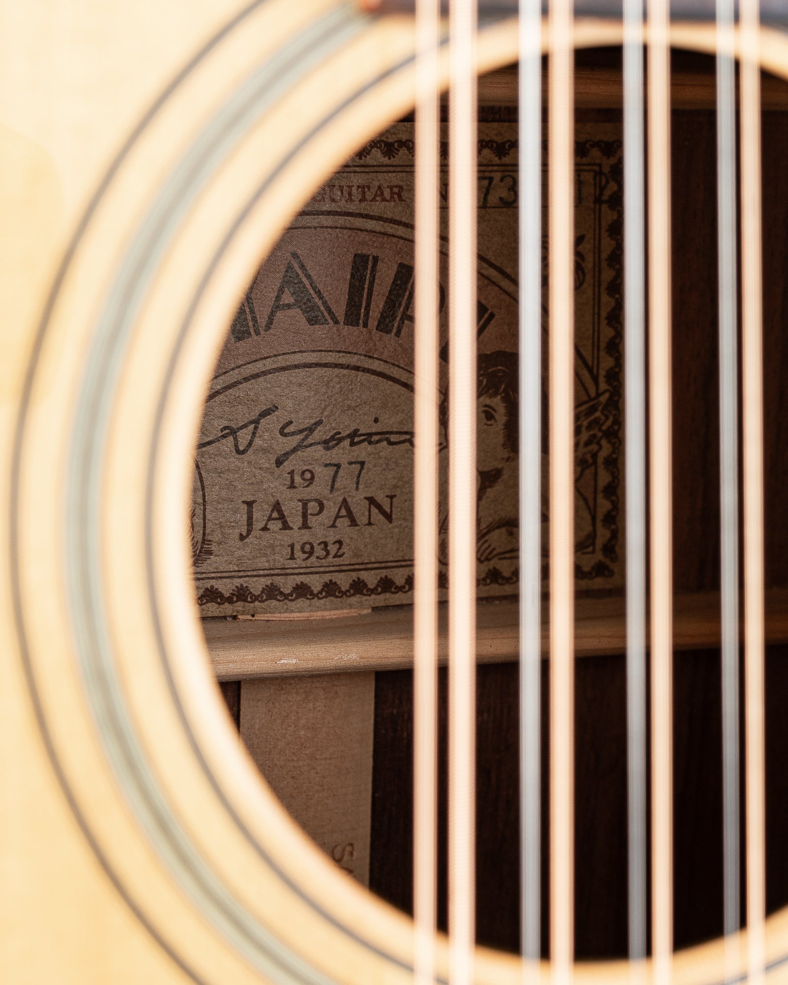 USED 1977 S.Yairi 730 12 String Acoustic Guitar with Case