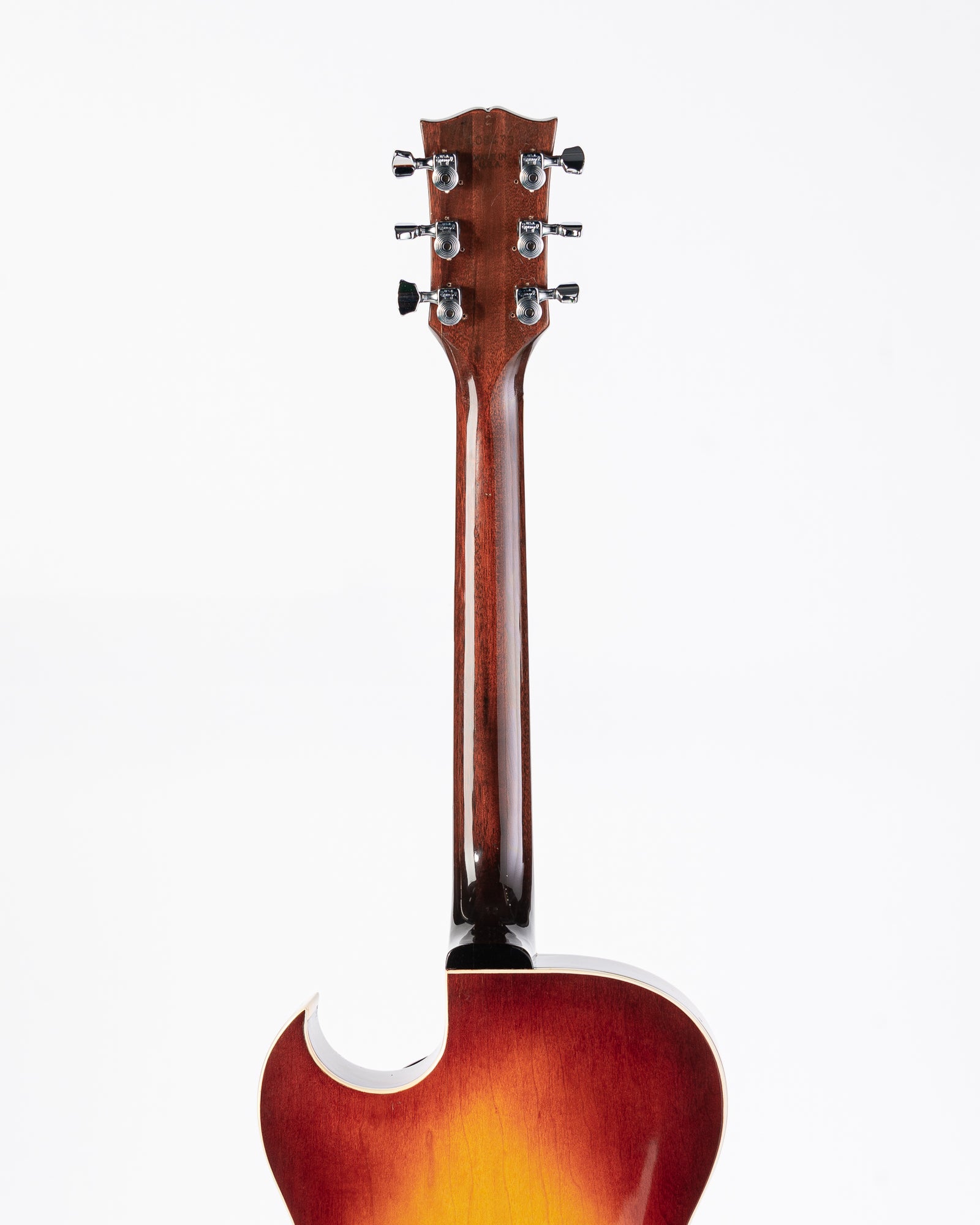 USED 1973 Gibson ES-175D Hollow-Body Electric Guitar - 2 Tone Sunburst with Original Hardshell Case