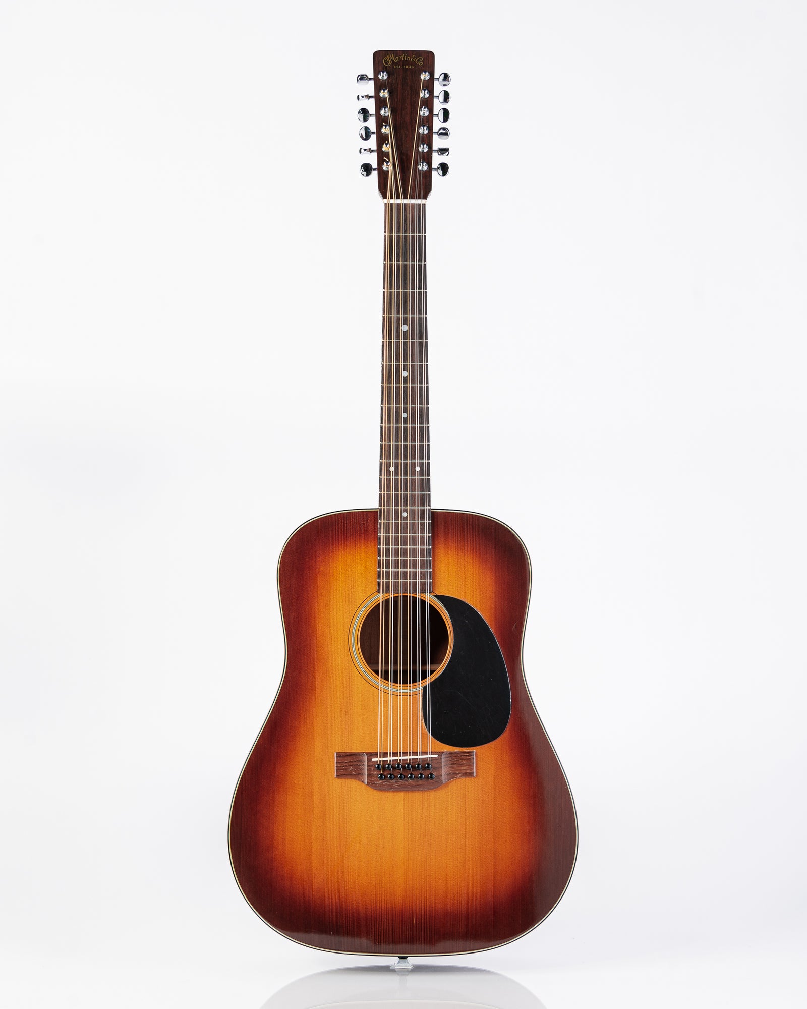 USED 1974 Martin D-12-18 Acoustic Guitar-Ambertone