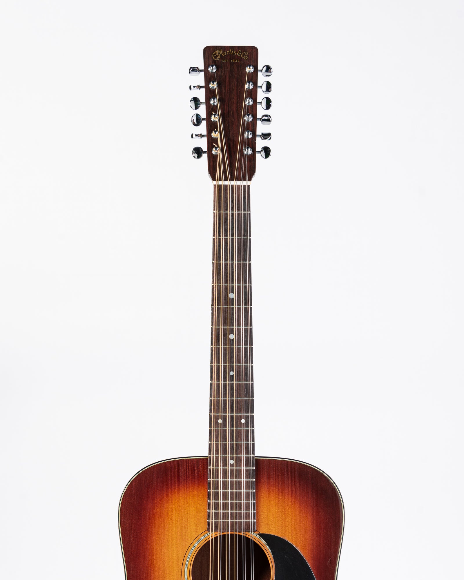 USED 1974 Martin D-12-18 Acoustic Guitar-Ambertone