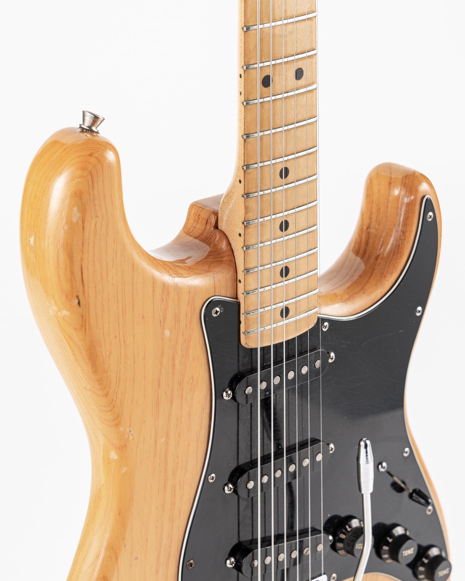 USED 1978 Fender Stratocaster Electric Guitar - Natural