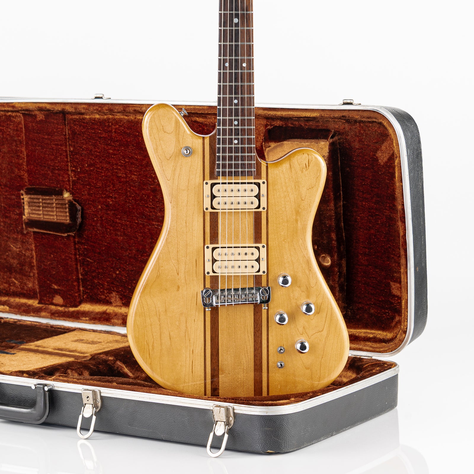 USED 1980 Martin EM-18 Electric Guitar - Natural with Original Hardshell Case