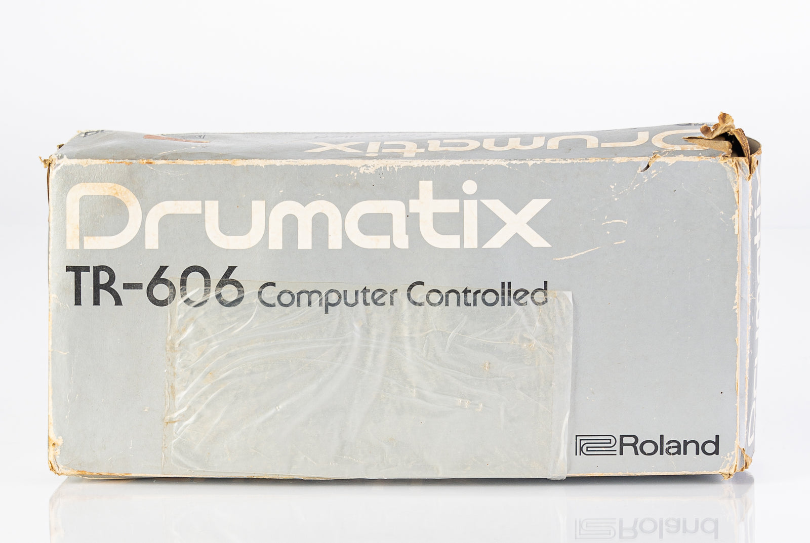 USED 1981 Roland TR-606 Drumatix Analog Drum Machine with Original Box and Case