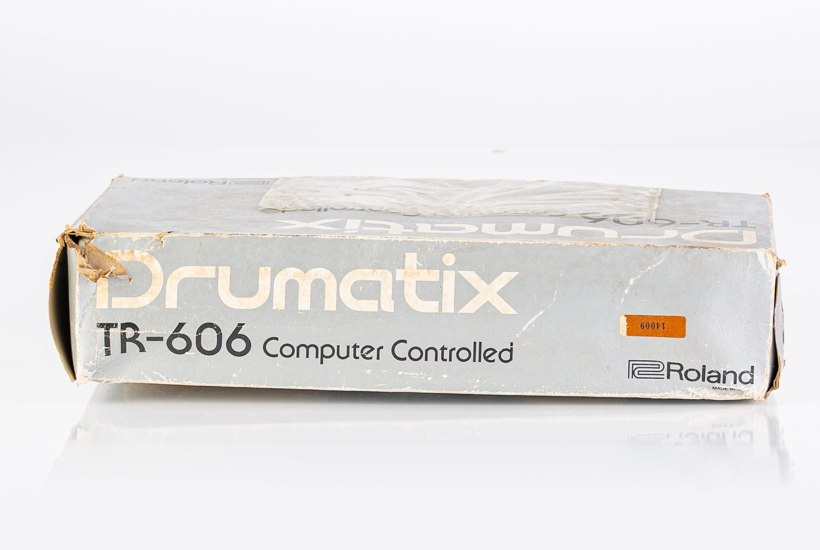 USED 1981 Roland TR-606 Drumatix Analog Drum Machine with Original Box and Case