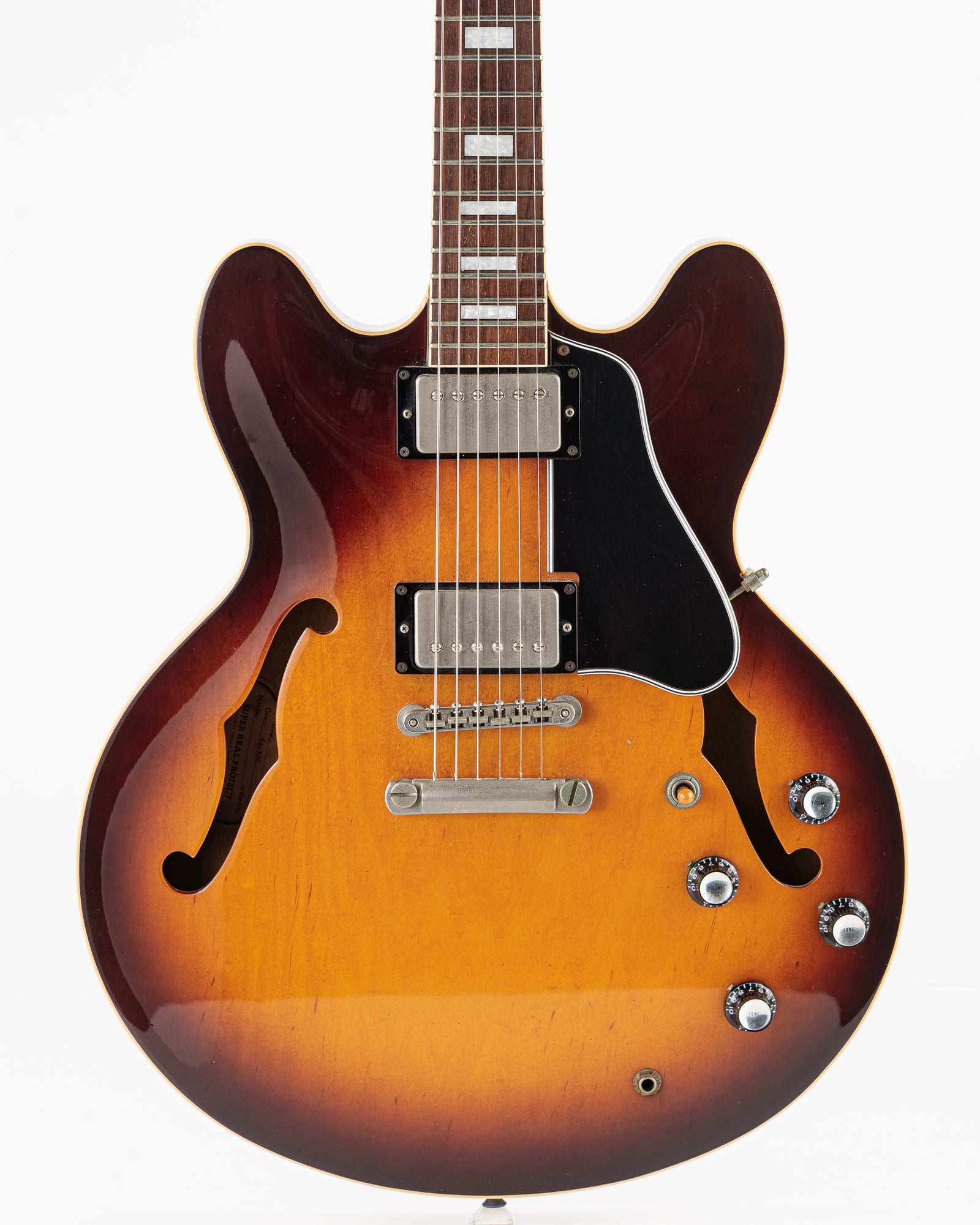 USED 1989 Greco SA-700 ES-335 Style Electric Guitar - Tobacco Sunburst with Hardshell Case