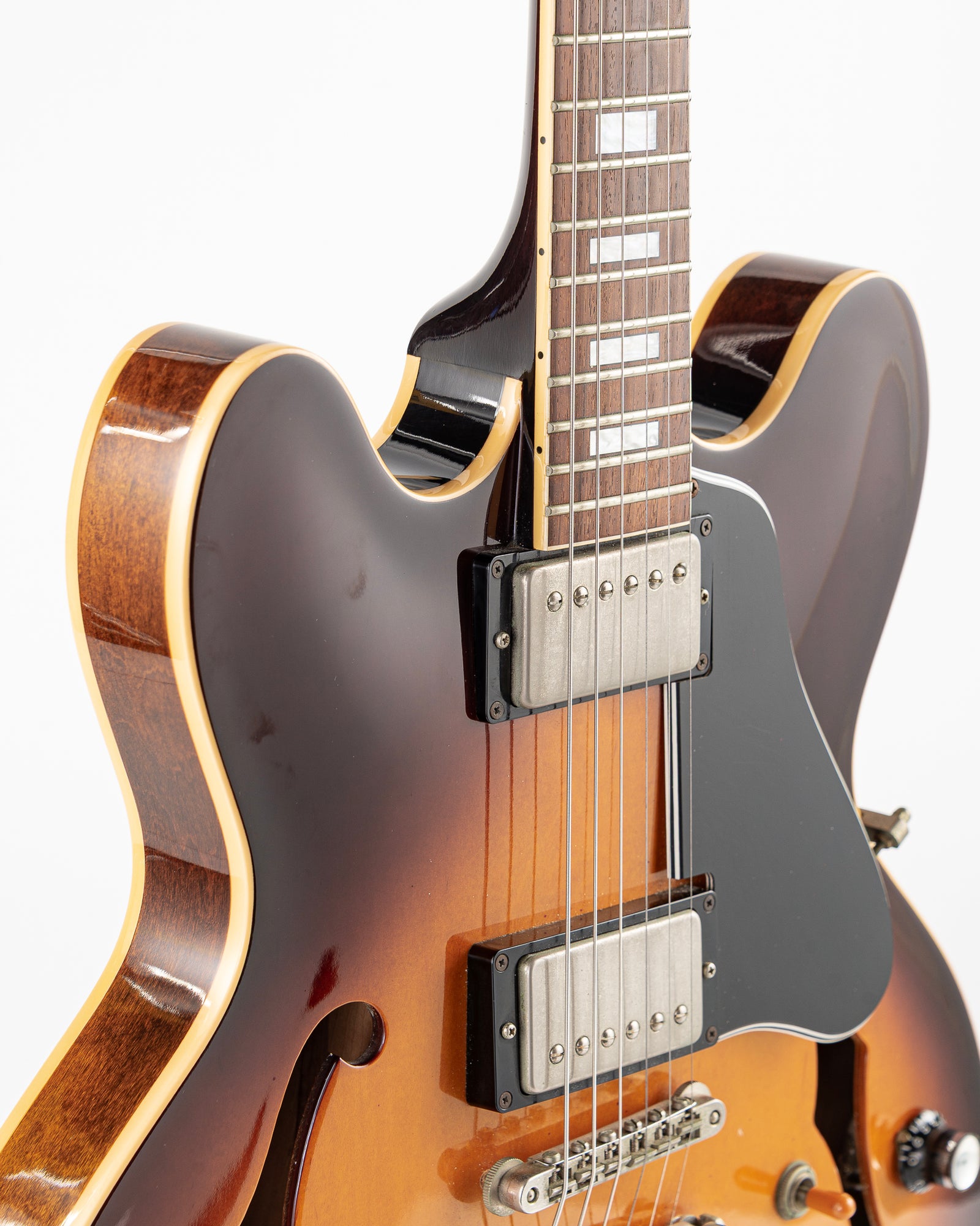 USED 1989 Greco SA-700 ES-335 Style Electric Guitar - Tobacco Sunburst with Hardshell Case