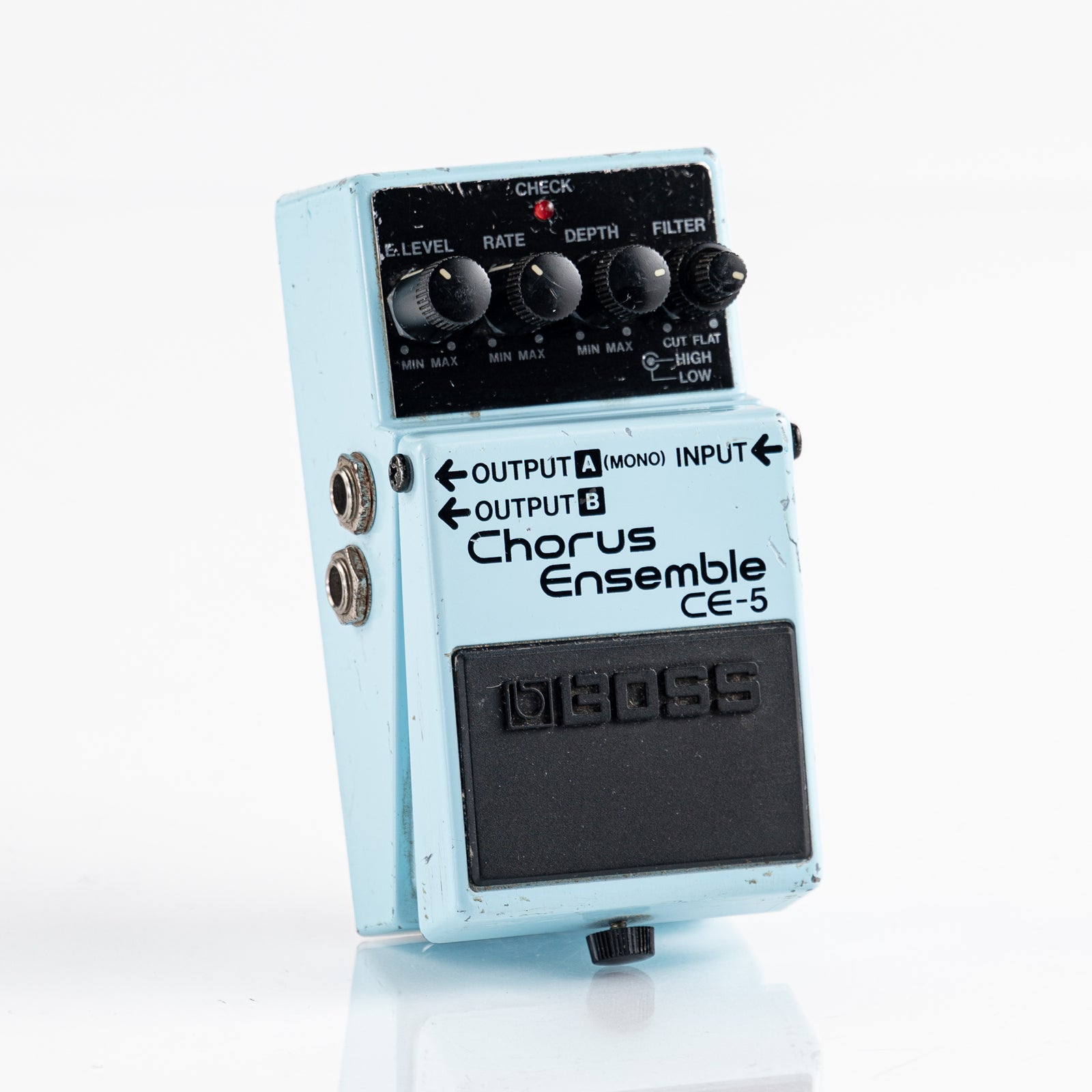 USED 1996 Boss CE-5 Chorus Ensemble Pedal - Pink Label