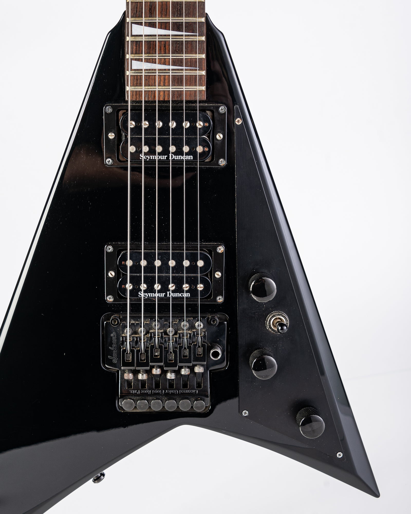 USED 1998 Jackson MIJ Rhoads RR3 Electric Guitar- Black w/HSC