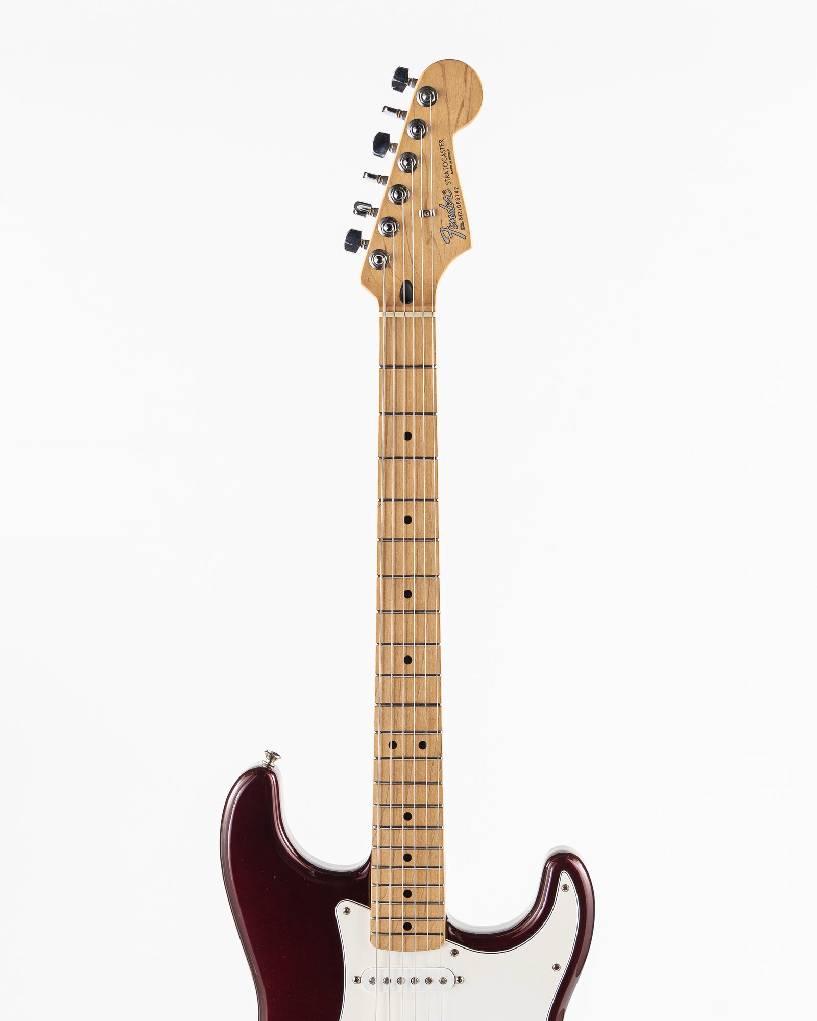 USED 2001 Fender Standard HSS Stratocaster Electric Guitar - Midnight Wine