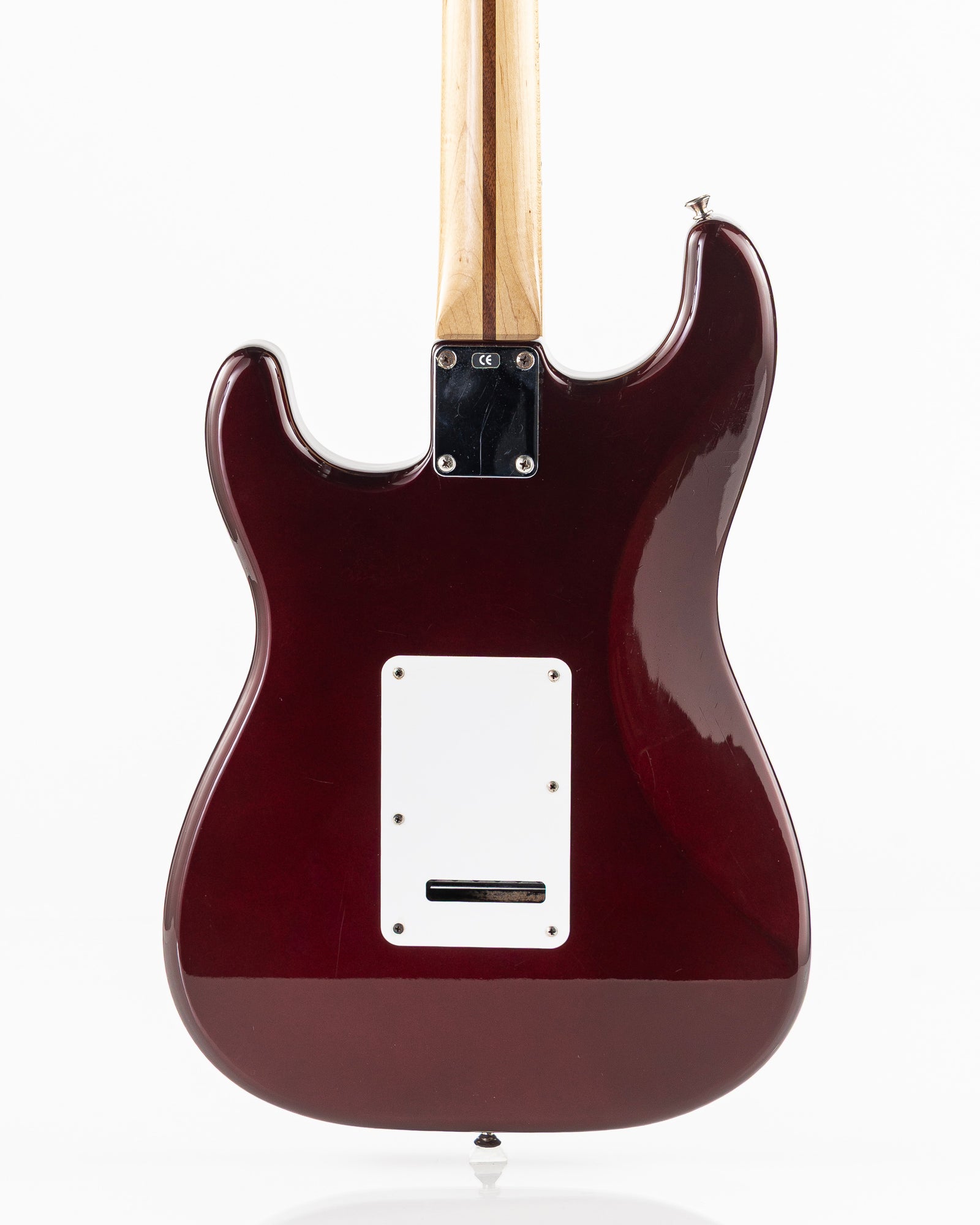 USED 2001 Fender Standard HSS Stratocaster Electric Guitar - Midnight Wine