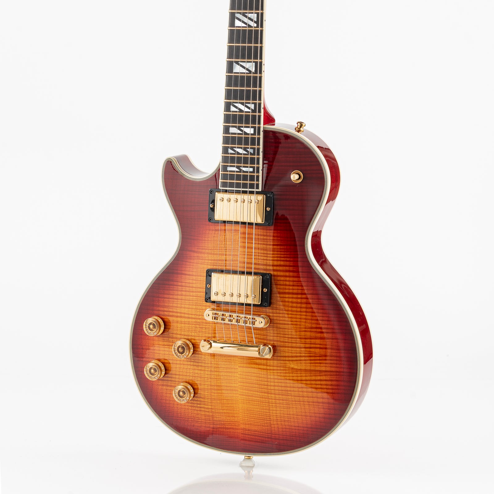 USED 2004 Gibson Les Paul Supreme Left Handed Electric Guitar - Heritage Cherry Burst