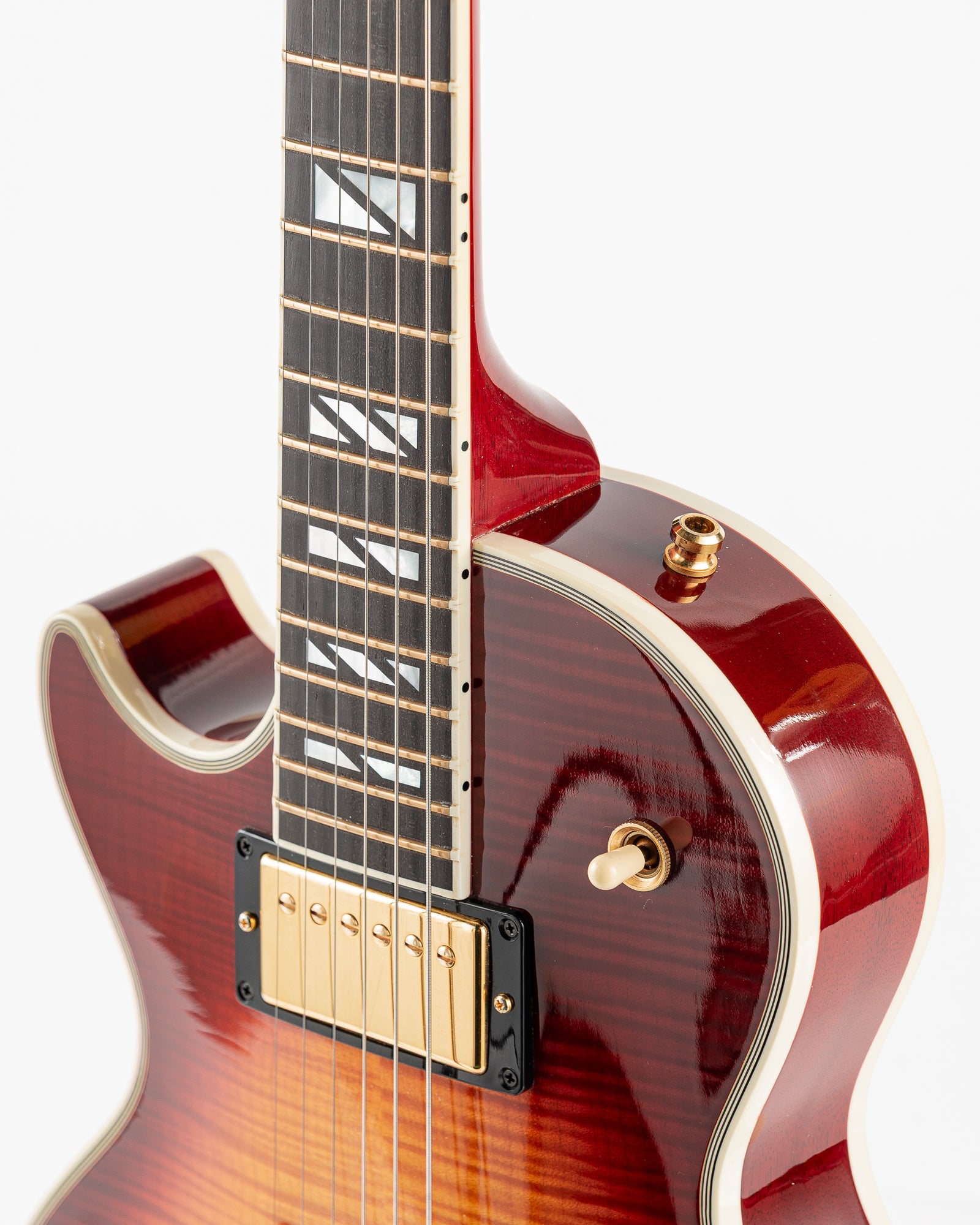 USED 2004 Gibson Les Paul Supreme Left Handed Electric Guitar - Heritage Cherry Burst