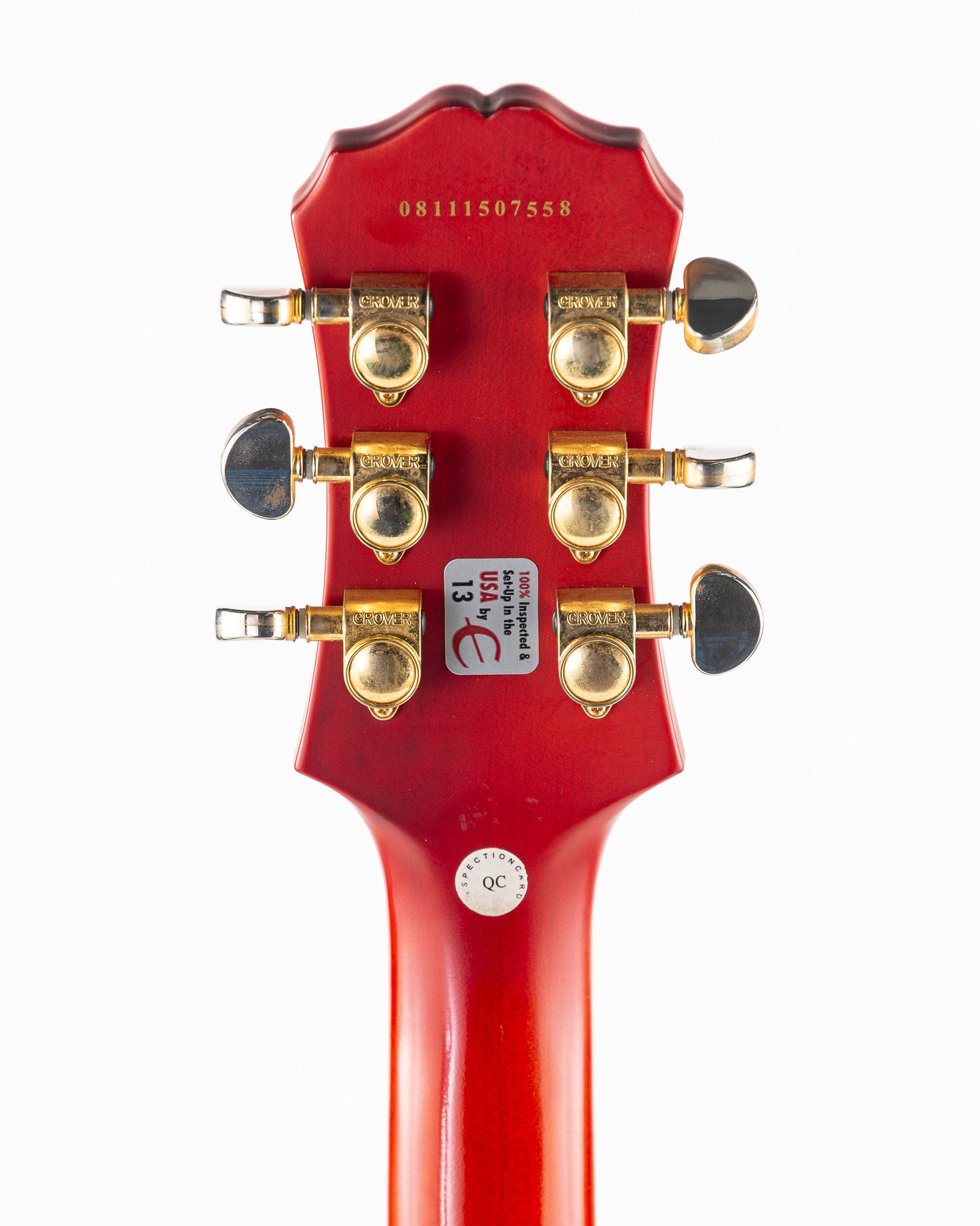 USED 2008 Epiphone Les Paul Ultra II Electric Guitar - Faded Cherry Sunburst