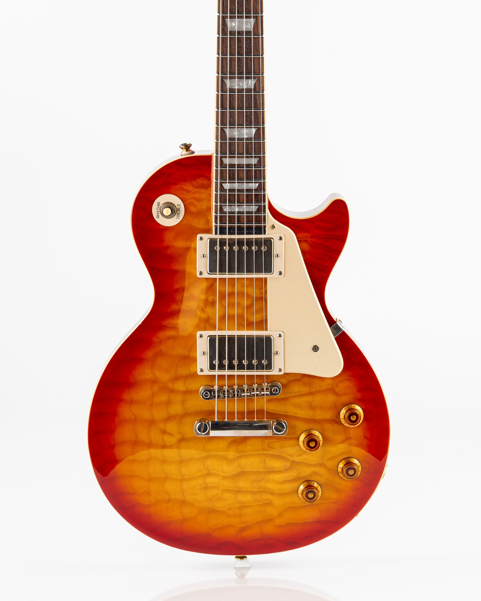 USED 2008 Epiphone Les Paul Ultra II Electric Guitar - Faded Cherry Sunburst