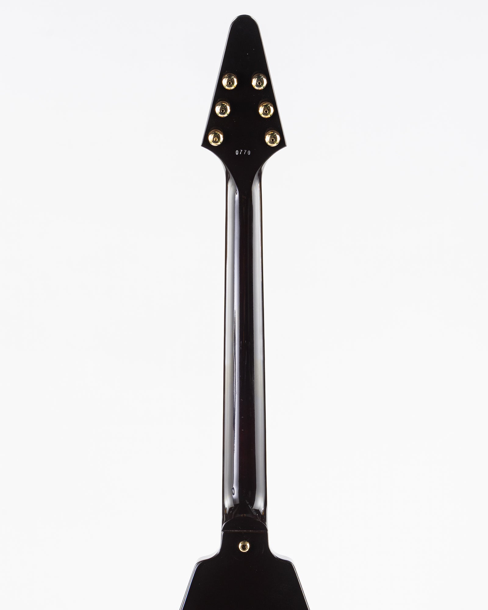 USED 2008 Gibson 50th Anniversary Flying V Electric Guitar - Brimstone Burst with Original Hardshell Case