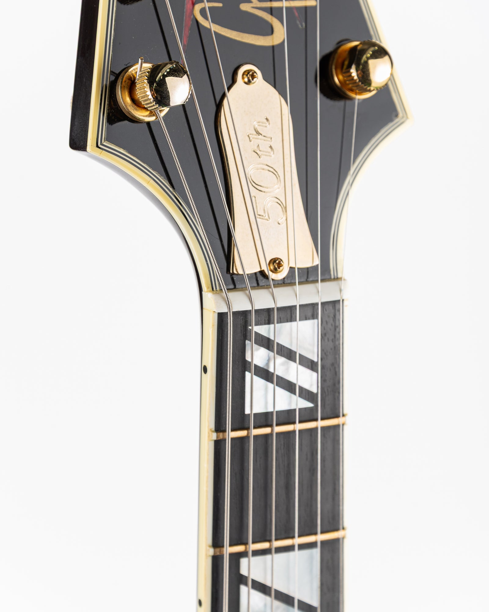 USED 2008 Gibson 50th Anniversary Flying V Electric Guitar - Brimstone Burst with Original Hardshell Case