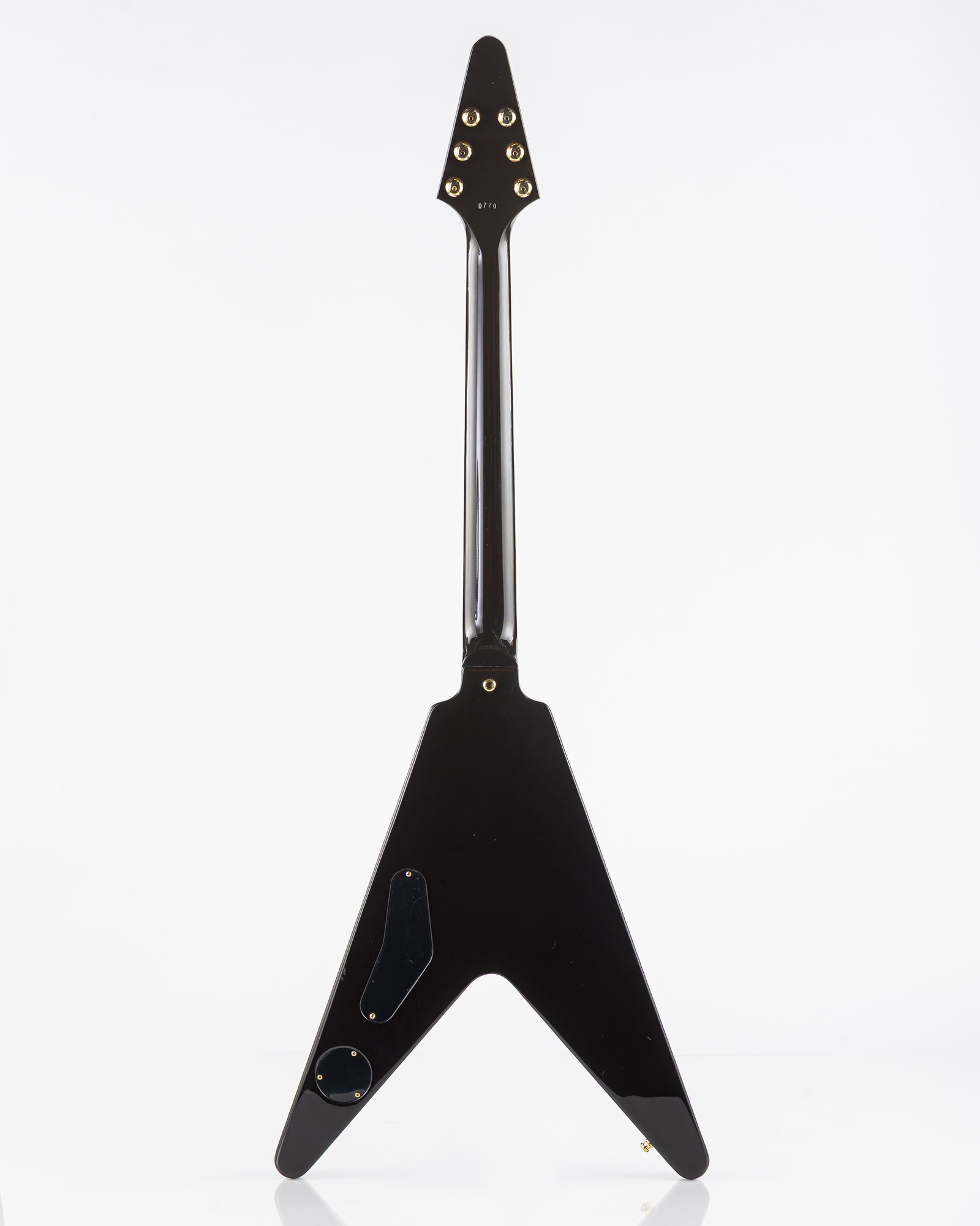 USED 2008 Gibson 50th Anniversary Flying V Electric Guitar - Brimstone Burst with Original Hardshell Case