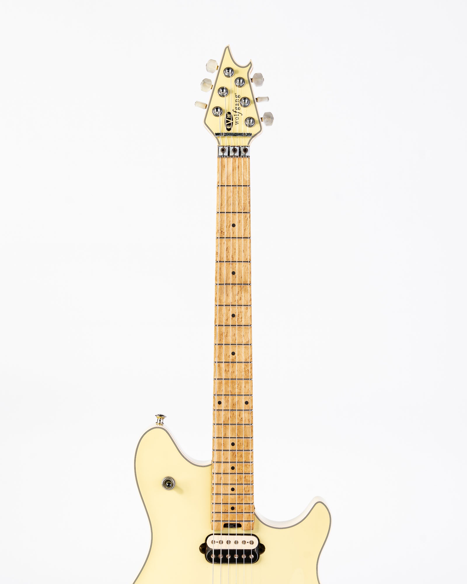 USED 2009 EVH WOLFGANG USA Electric Guitar- Vintage White w/ HSC