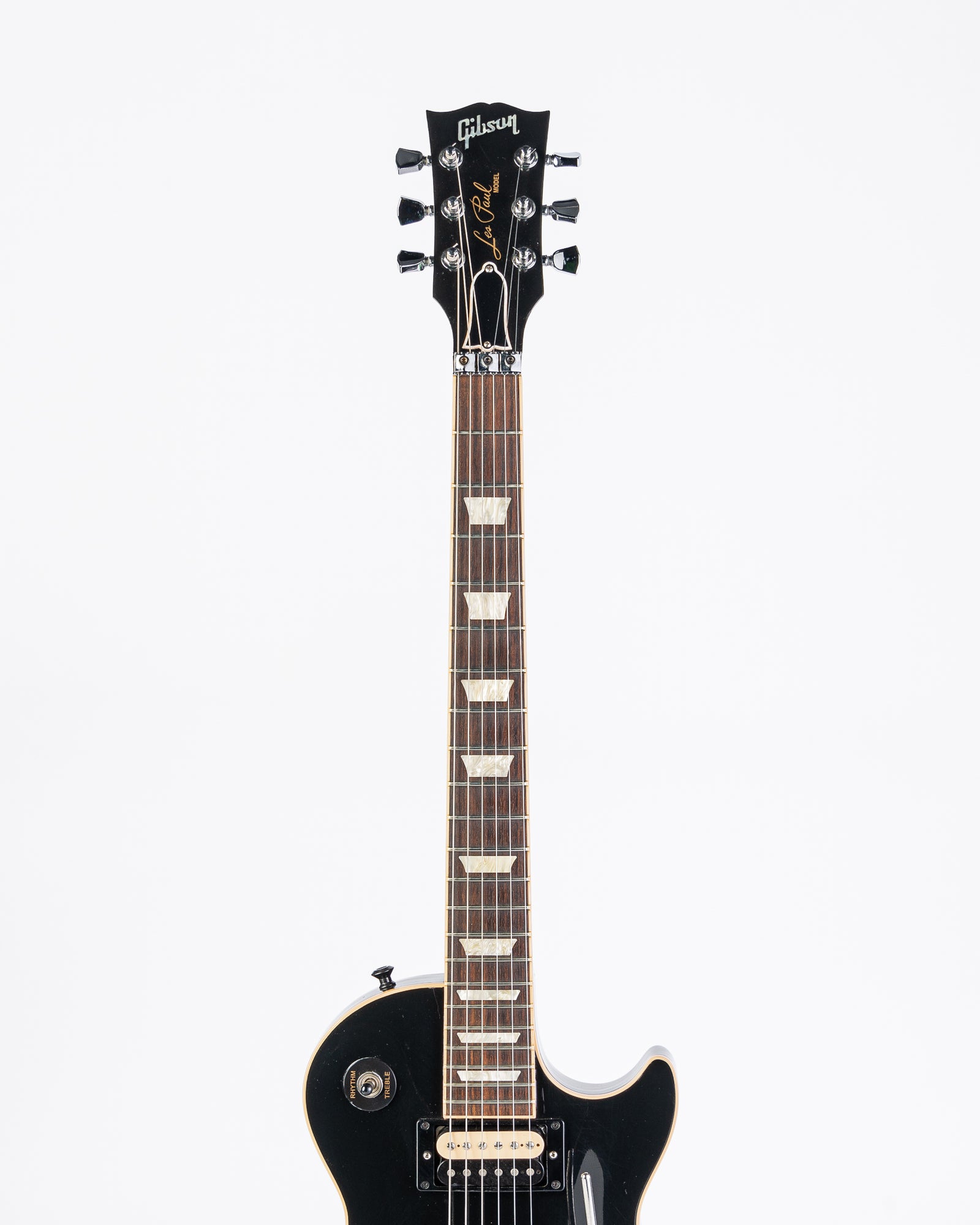 USED 2014 Gibson Les Paul Trad. Pro II Floyd Rose Electric Guitar - Ebony with Hardshell Case