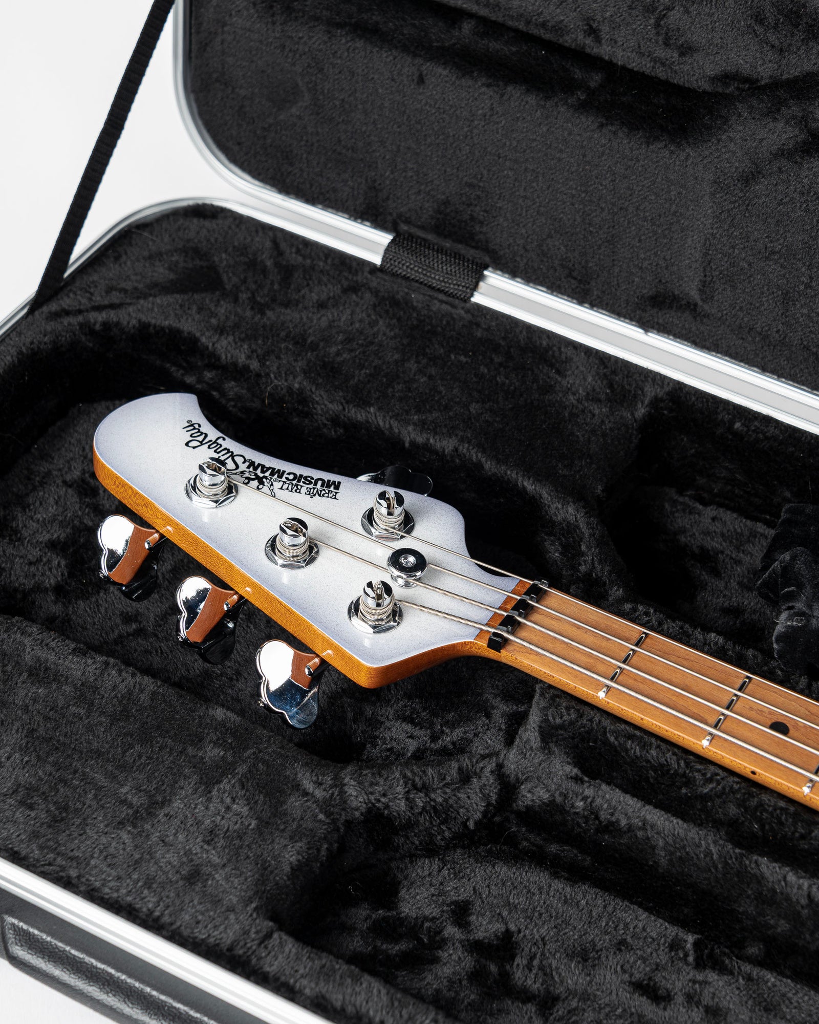 USED 2021 Ernie Ball Music Man StingRay Special 4H Electric Bass - Snowy Night