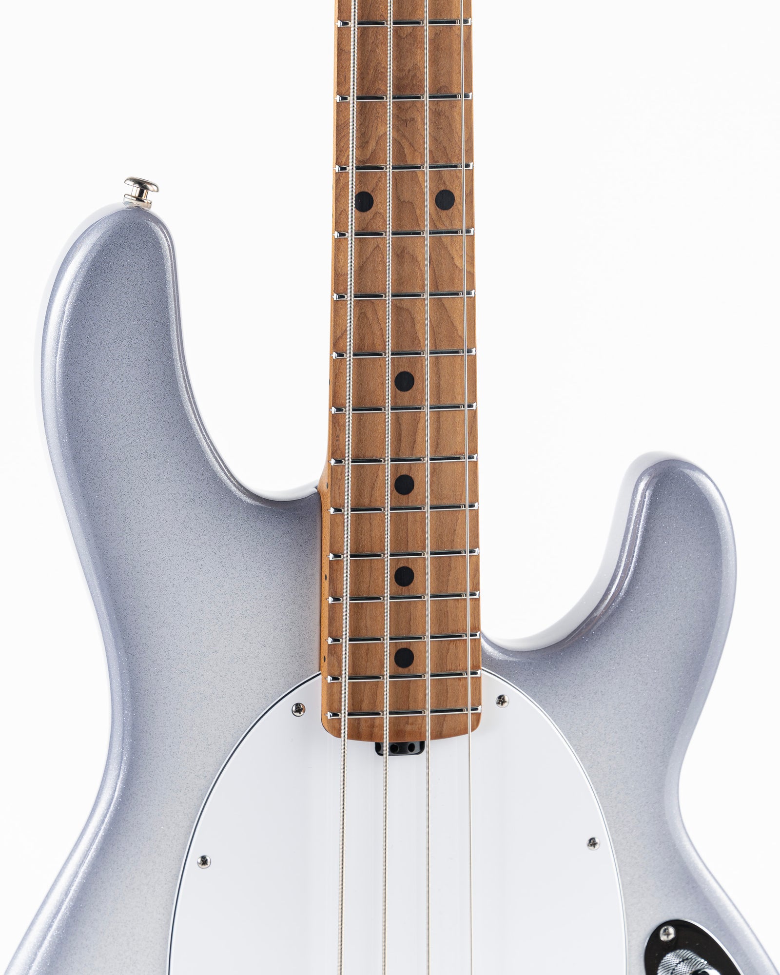 USED 2021 Ernie Ball Music Man StingRay Special 4H Electric Bass - Snowy Night