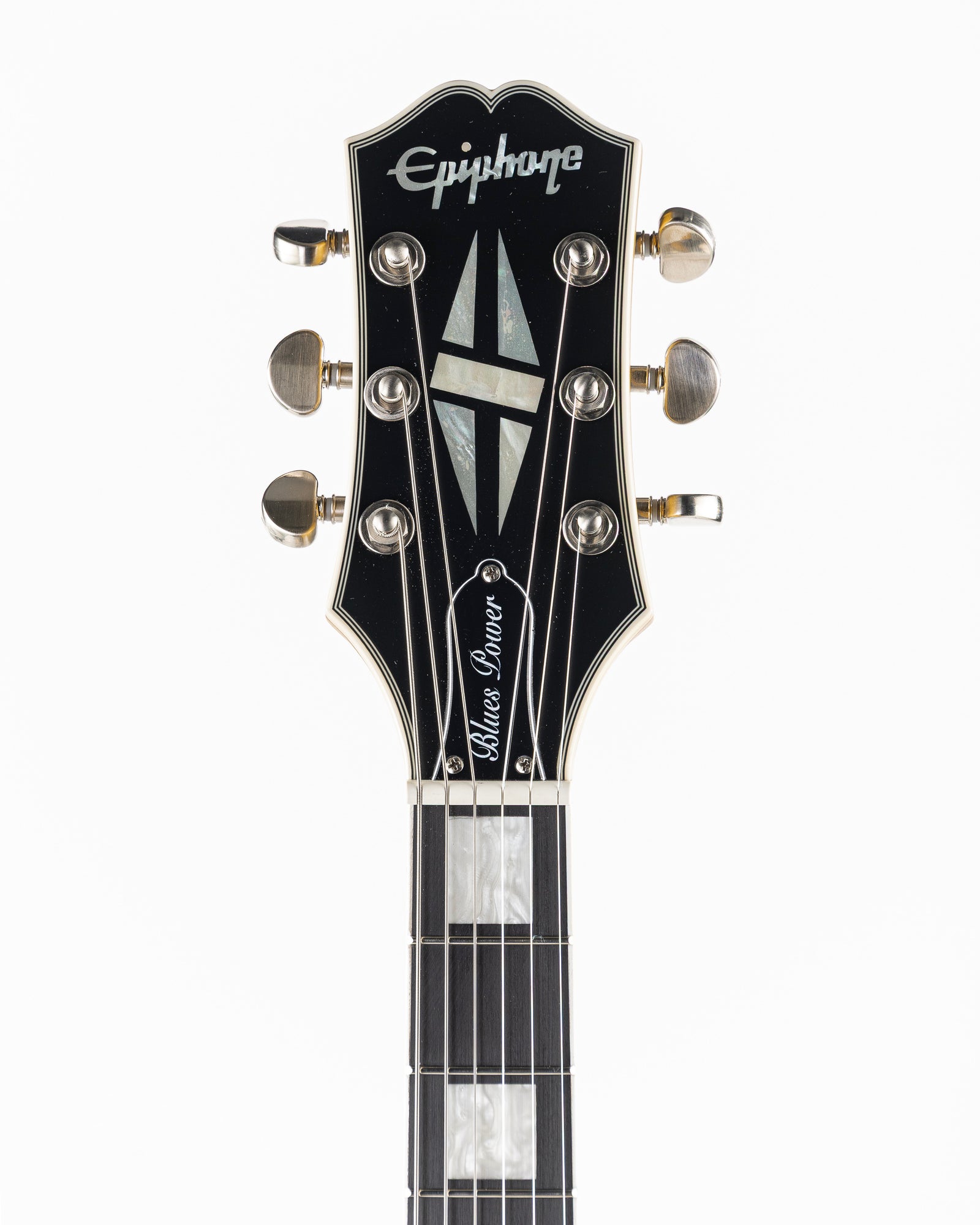 USED 2022 Epiphone Jared James Nichols Signature "Blues Power" Les Paul Custom Electric Guitar - Gold Glory