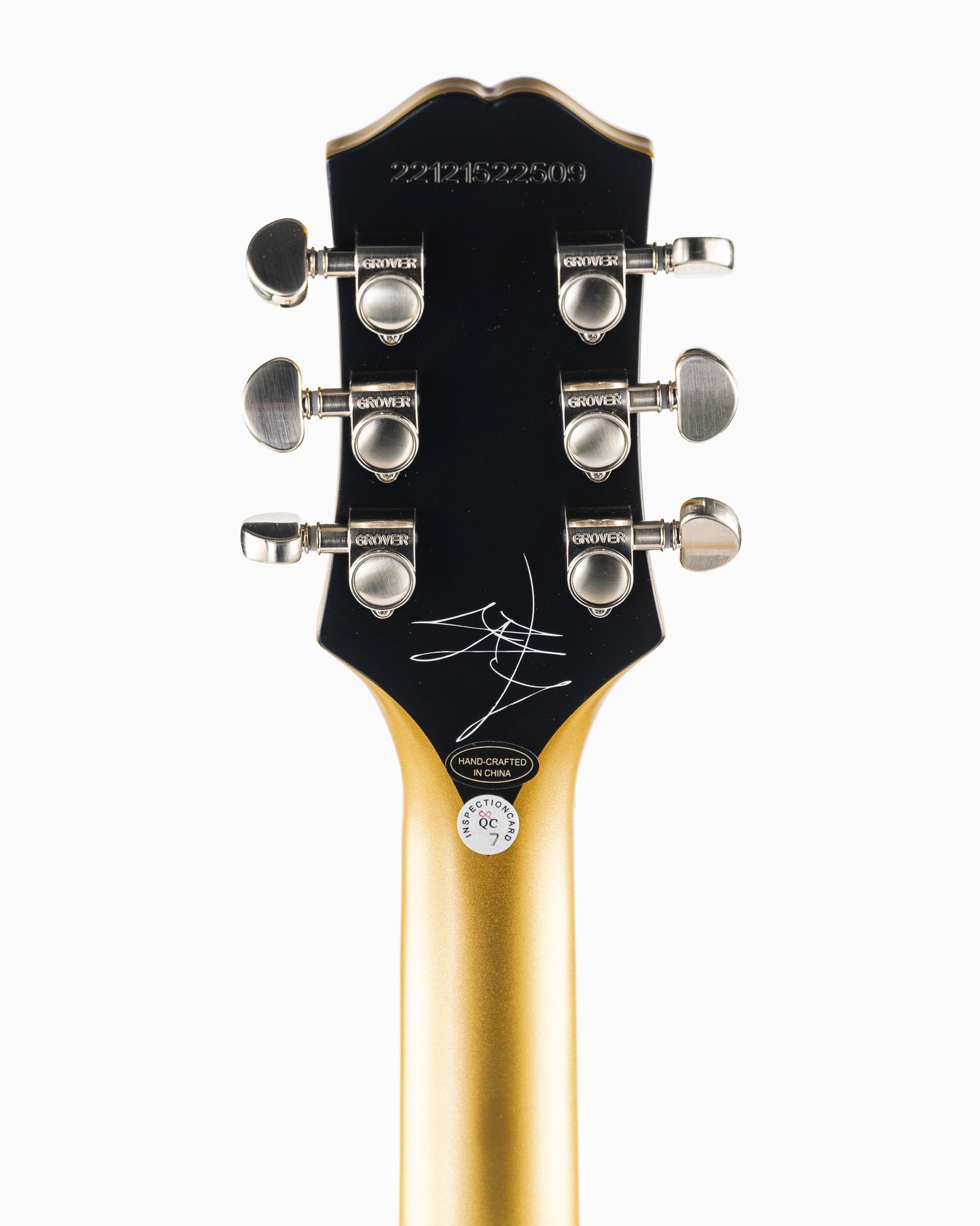 USED 2022 Epiphone Jared James Nichols Signature "Blues Power" Les Paul Custom Electric Guitar - Gold Glory