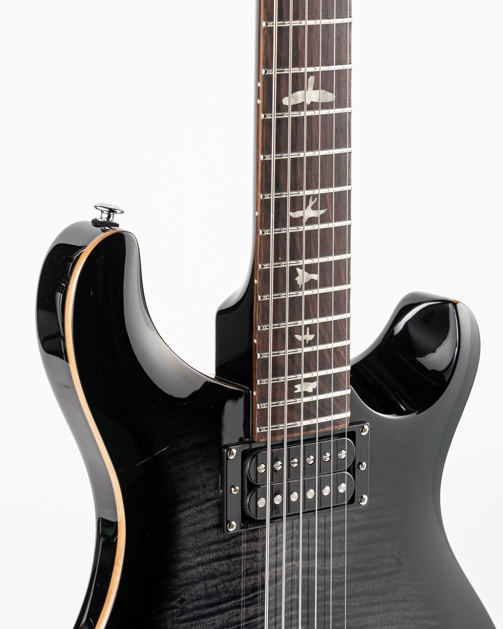 USED 2024 PRS SE 277 Baritone Electric Guitar - Charcoal Burst