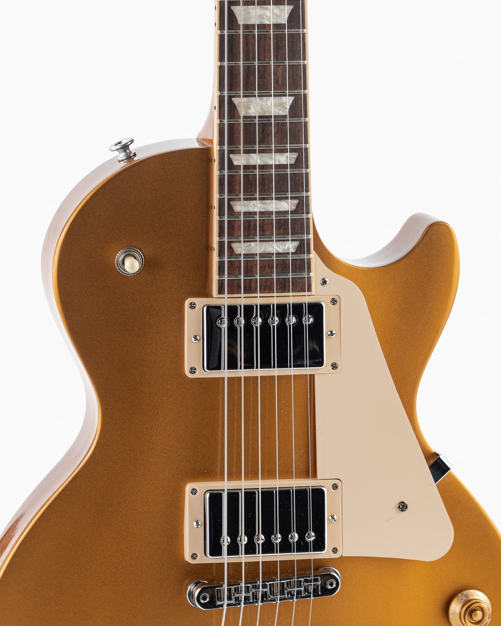 USED 2025 Gibson Les Paul Studio Metallic Electric Guitar - Goldtop