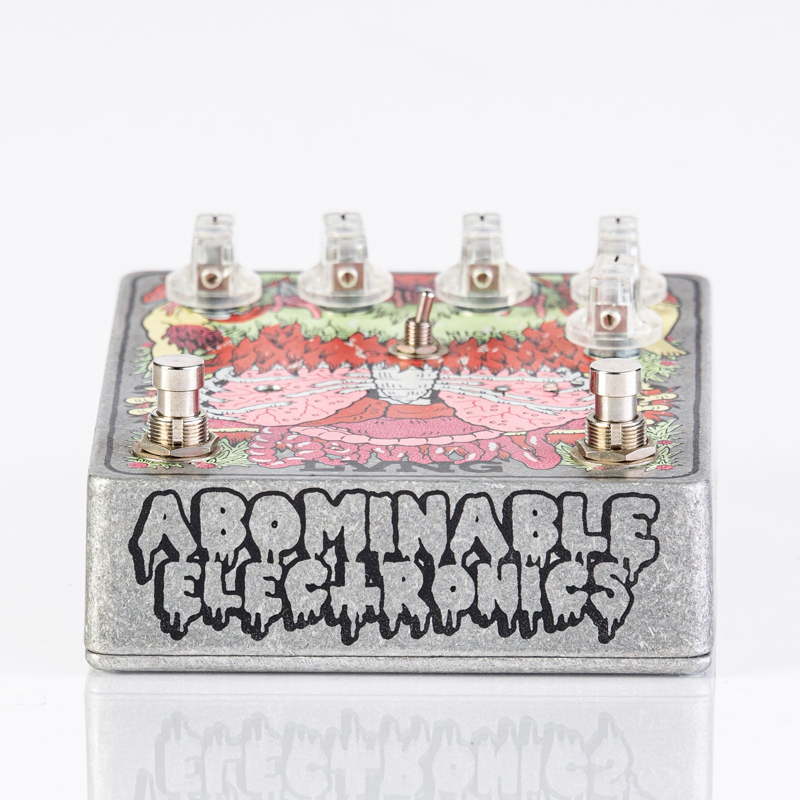 USED Abominable Electronics DEMON LUNG Fuzz Guitar Pedal