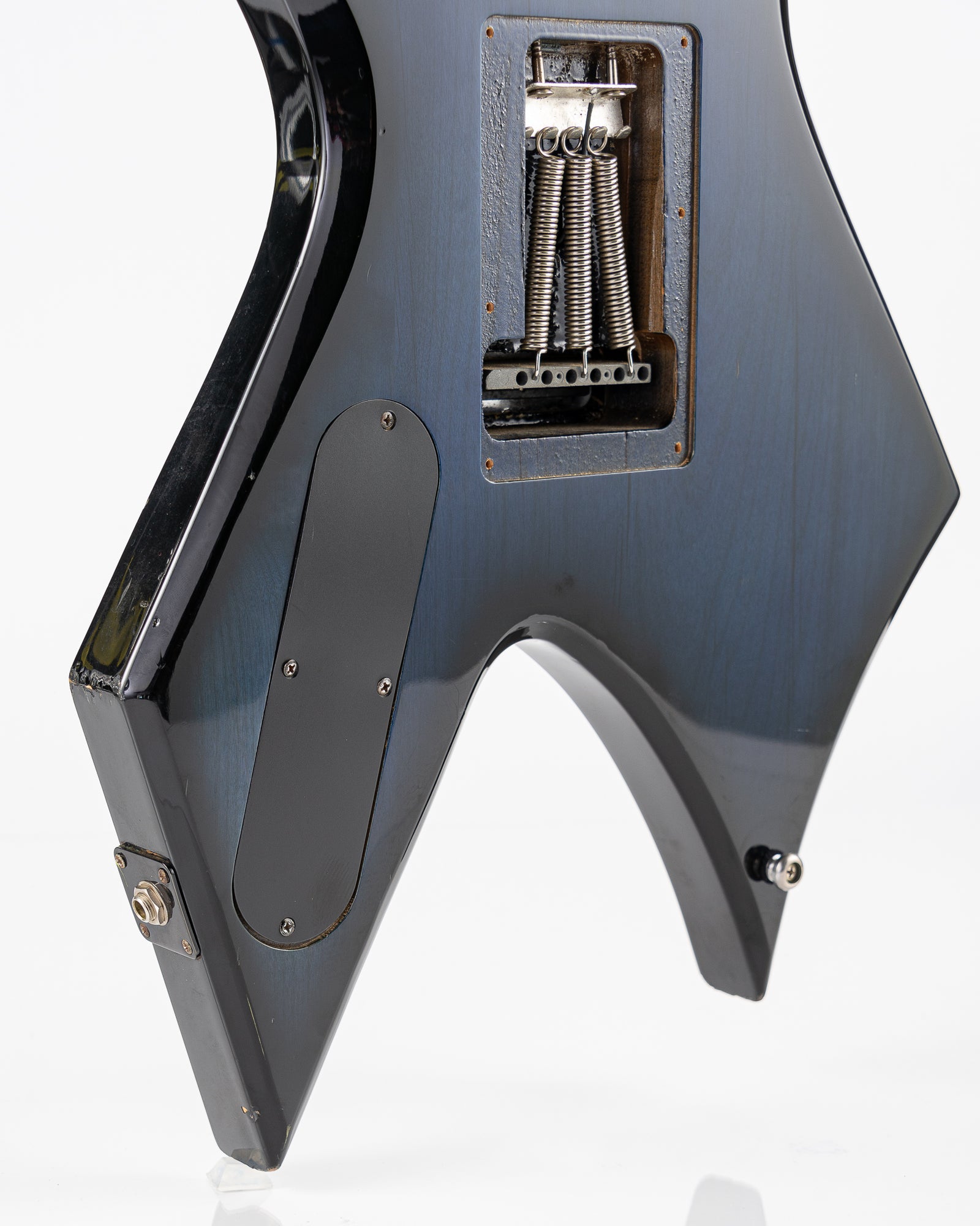 USED BC Rich Warlock Platinum Series Electric Guitar - Blue Burst