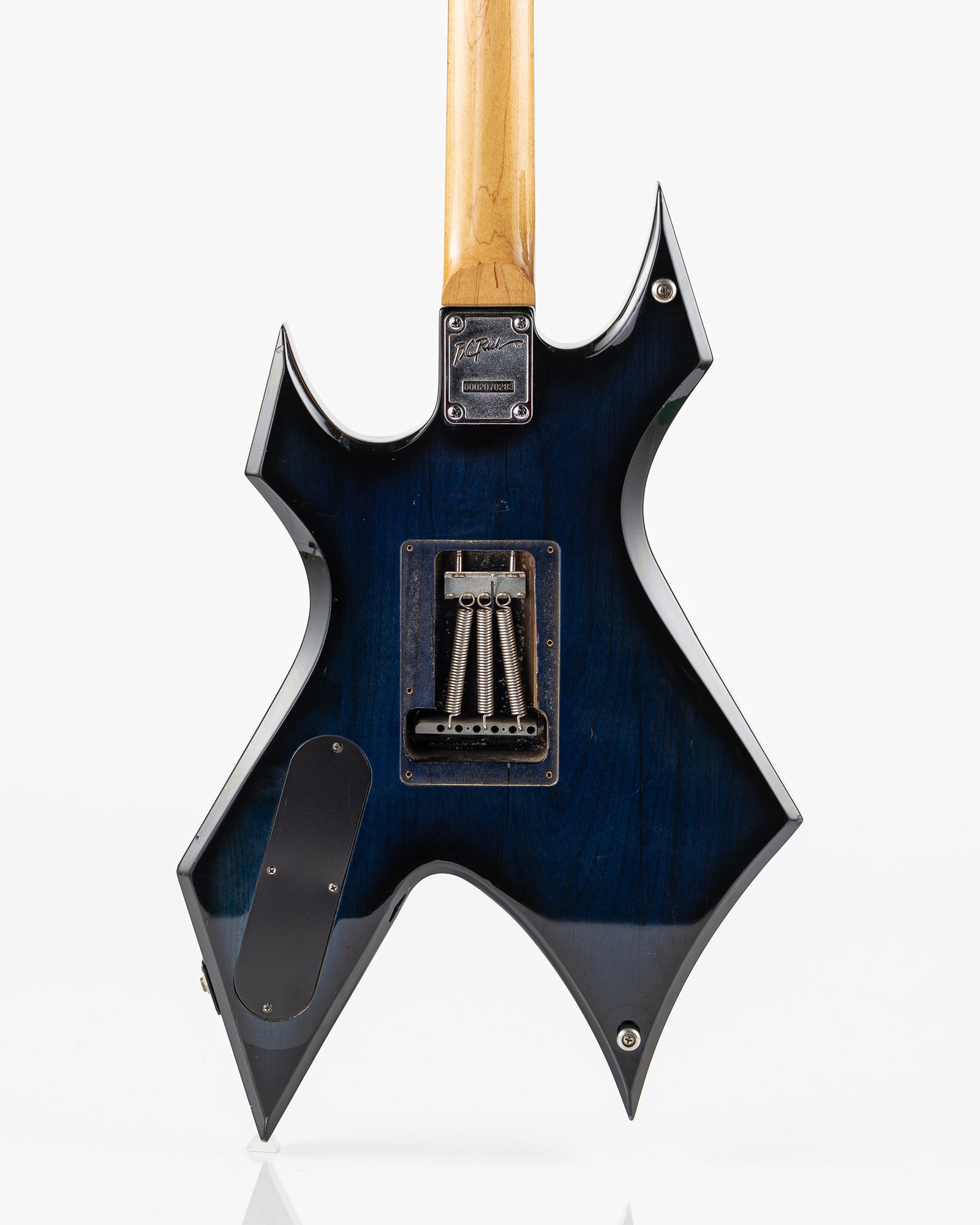 USED BC Rich Warlock Platinum Series Electric Guitar - Blue Burst