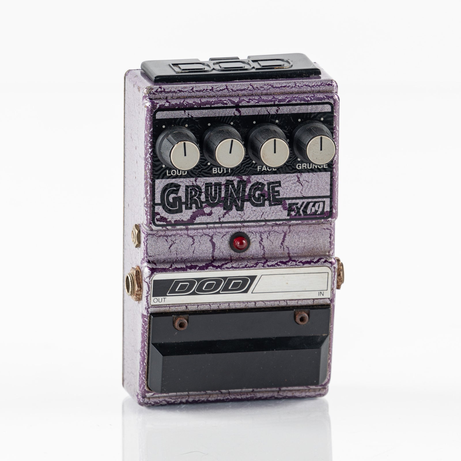 USED 1993 DOD FX69 Grunge Distortion Guitar Pedal - BUTT FACE Version