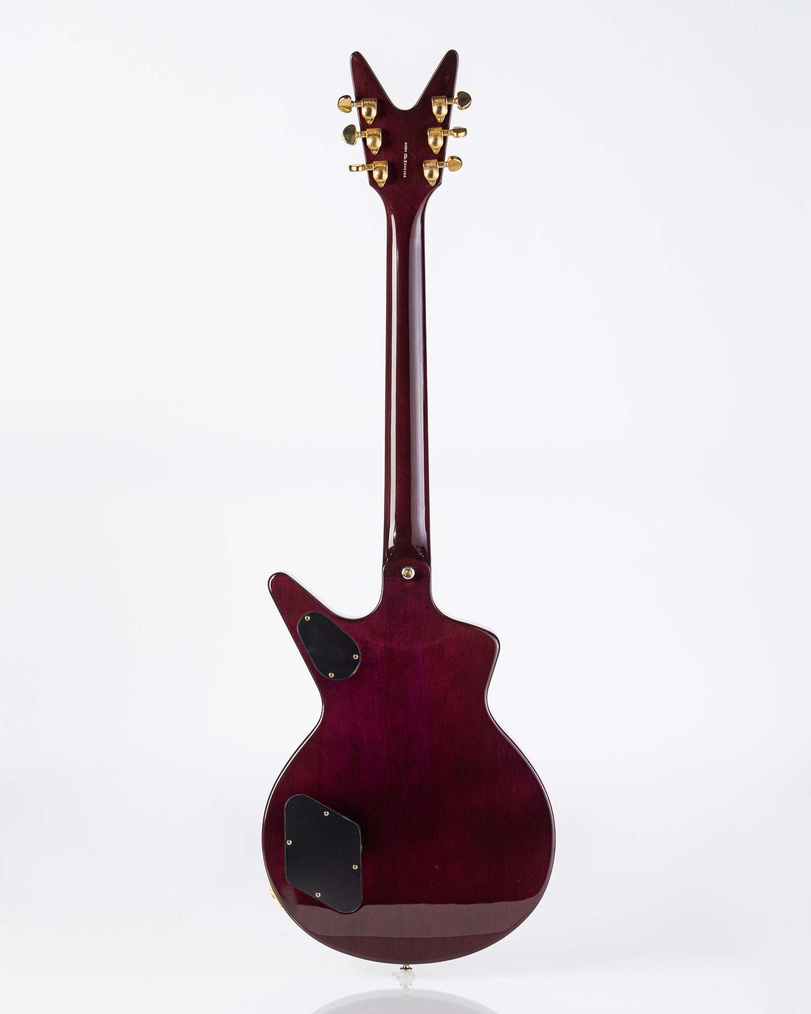 USED Dean Cadillac Select Electric Guitar- Transparent Purple Flame with Gig Bag