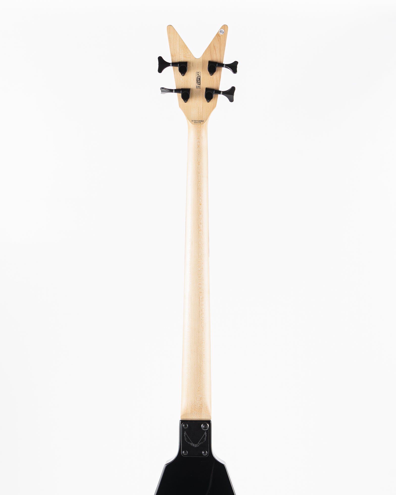 USED Dean V Metalman Electric Bass - Black