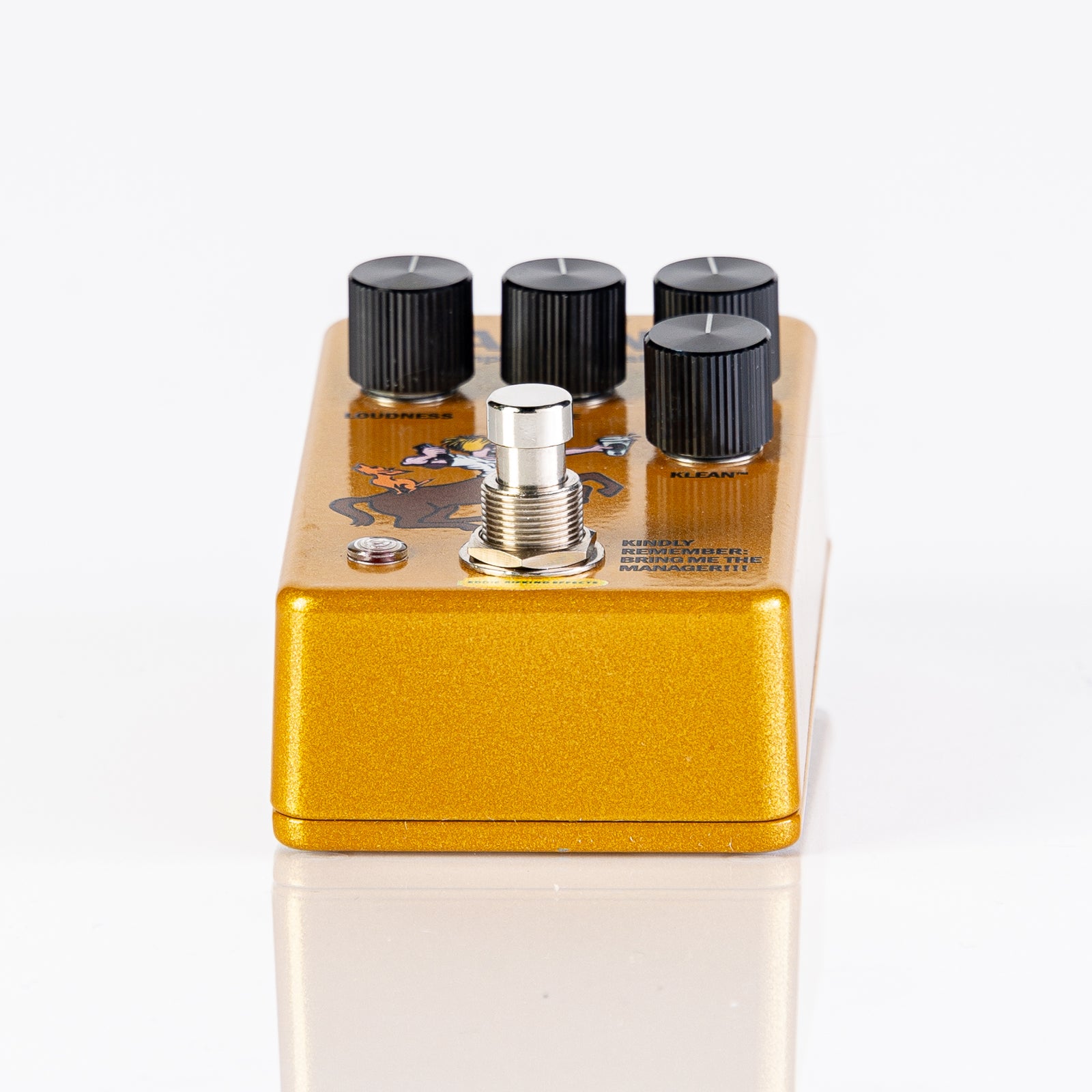 USED Eddie Rifkind Effects Klaren Basic Highly Unprofessional Overdrive Guitar Pedal