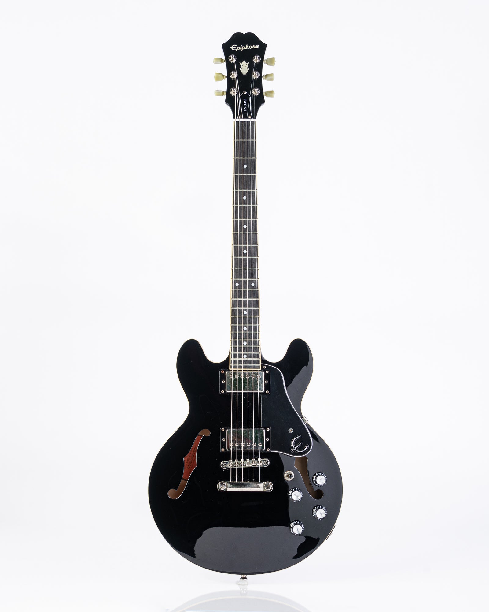 USED Epiphone DOT ES-339 Semi-Hollow Electric Guitar - Black W/HSC