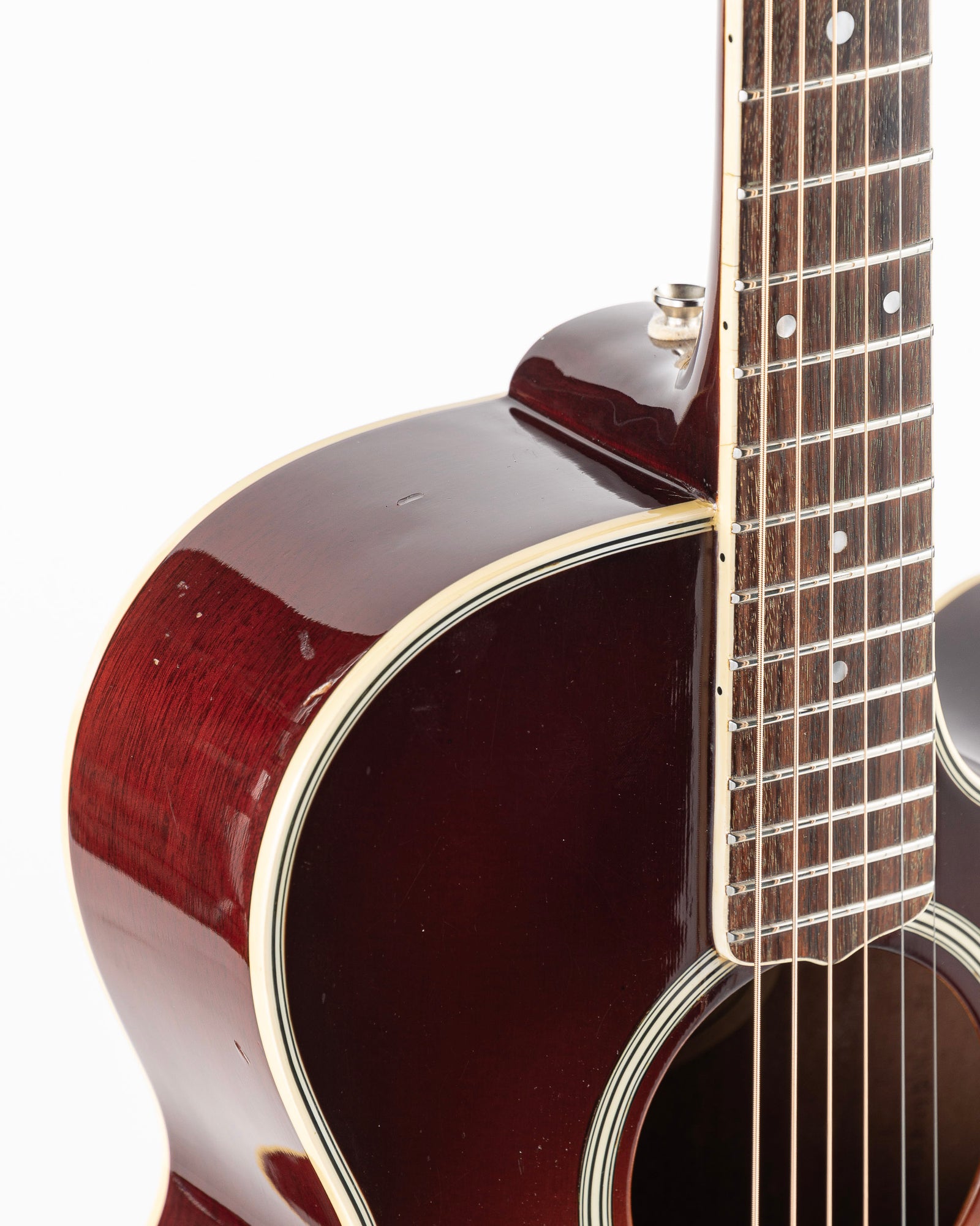 USED 90's Epiphone Orville EO-1 VSB Acoustic Electric Guitar - Vintage Sunburst