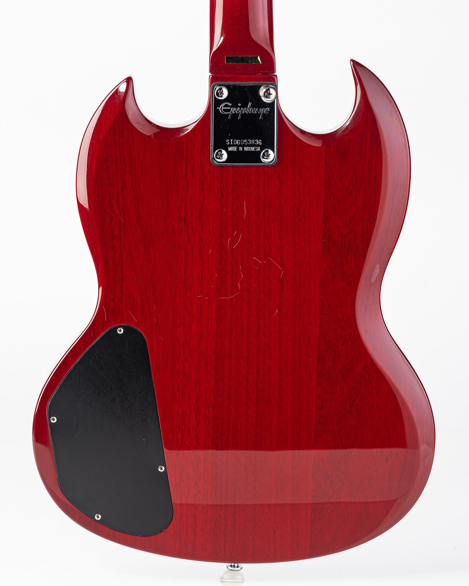 USED Epiphone EB-0 Bass Guitar - Cherry Red