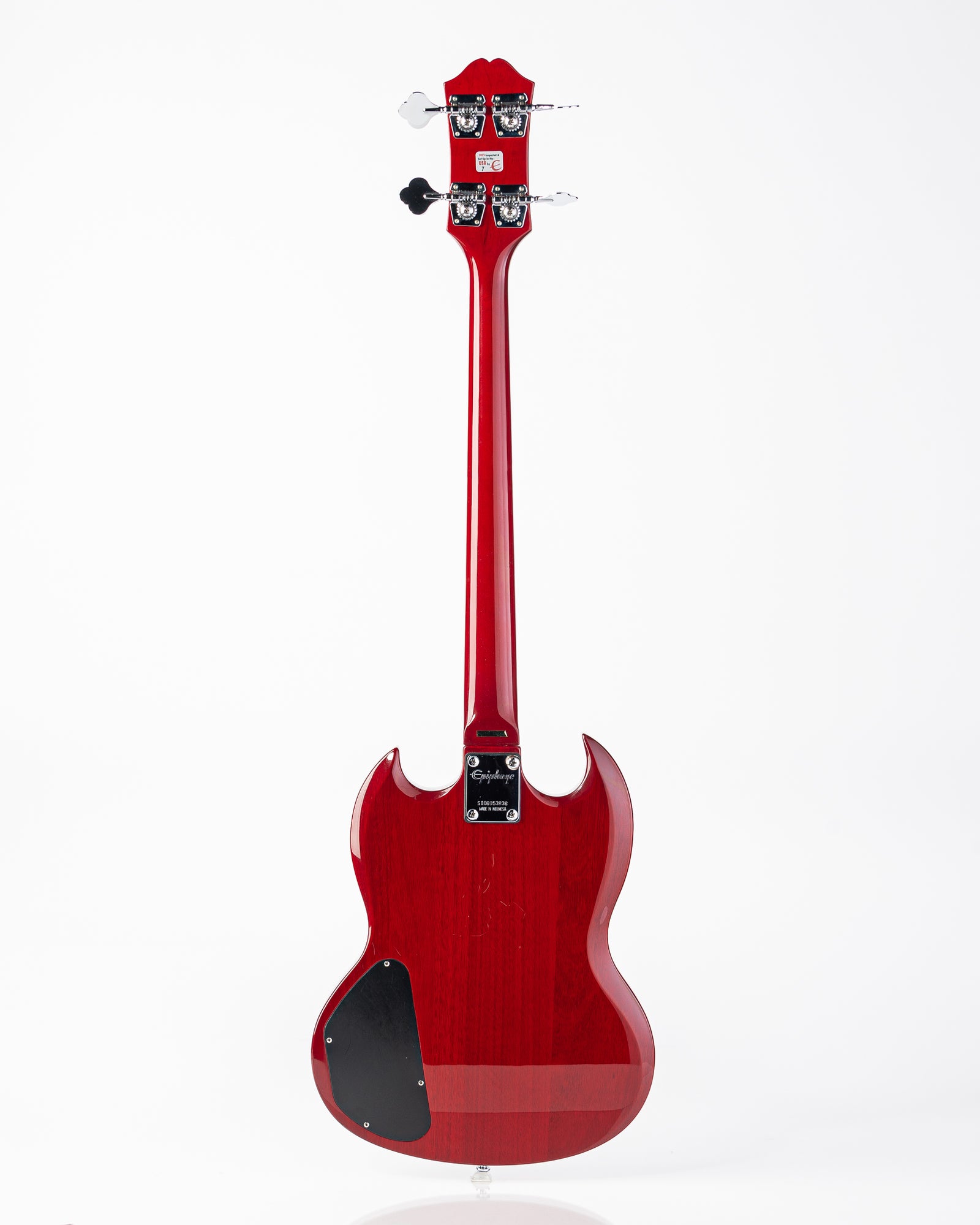 USED Epiphone EB-0 Bass Guitar - Cherry Red