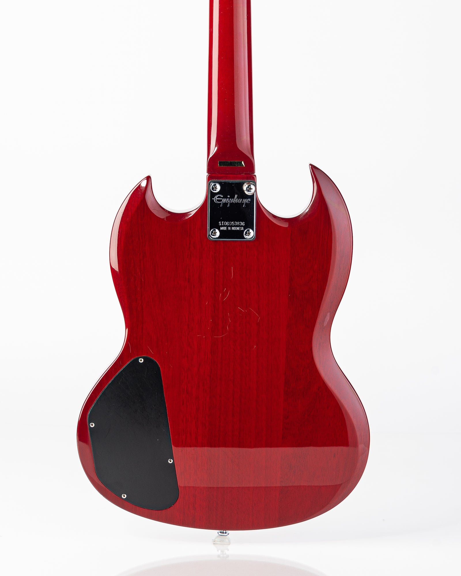 USED Epiphone EB-0 Bass Guitar - Cherry Red