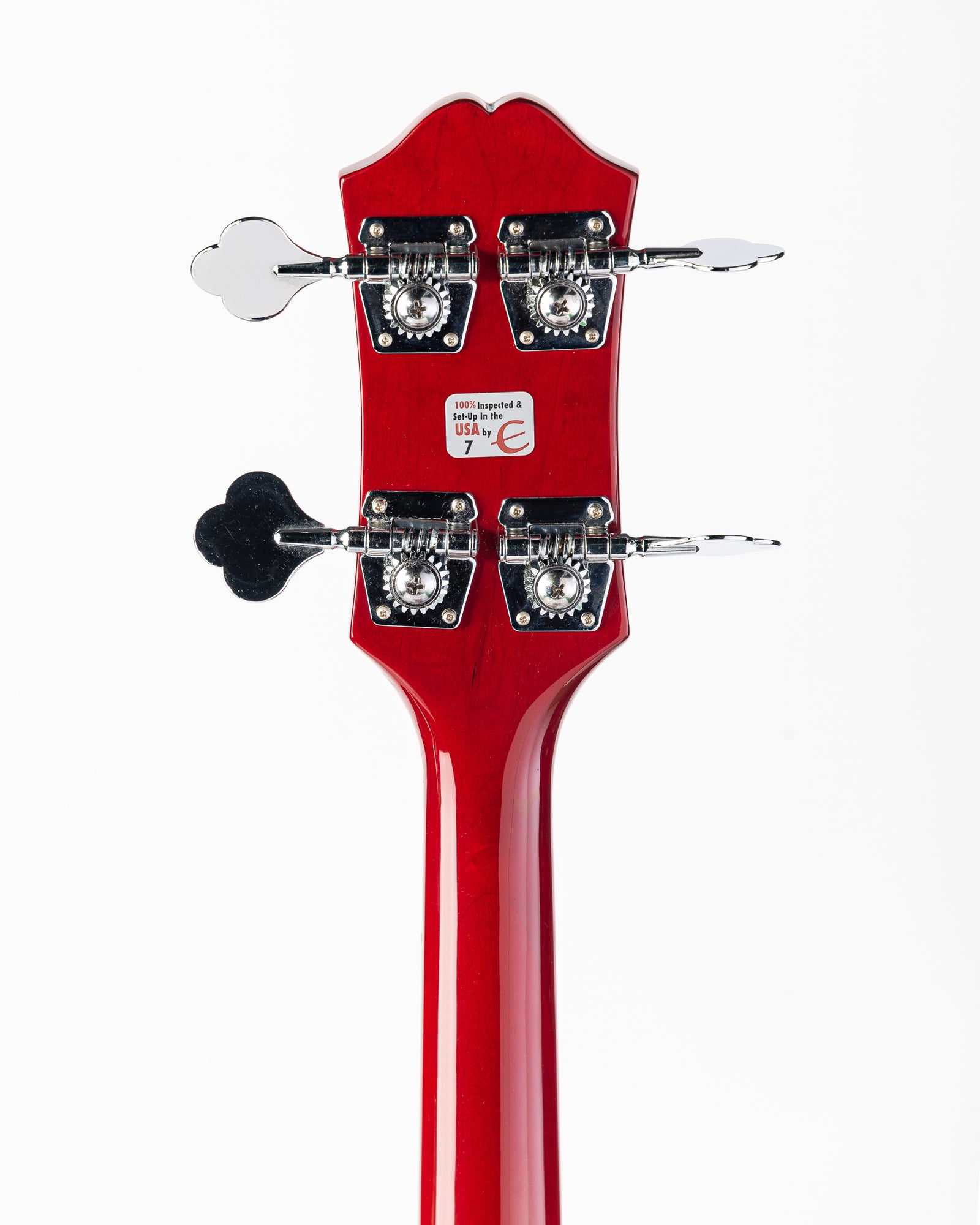 USED Epiphone EB-0 Bass Guitar - Cherry Red