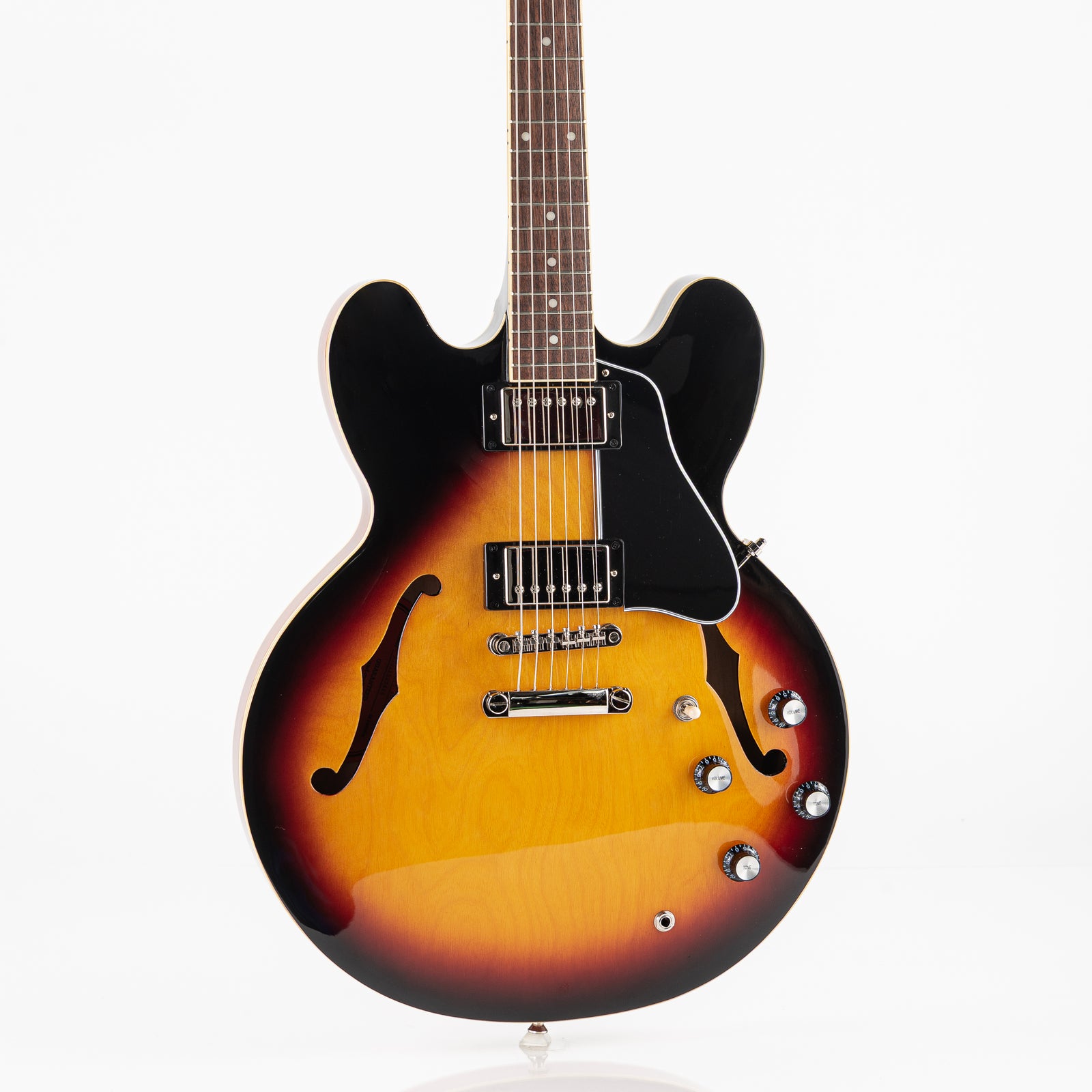 USED 2021 Epiphone ES-335 Inspired by Gibson Semi-Hollow Electric Guitar- Vintage Sunburst
