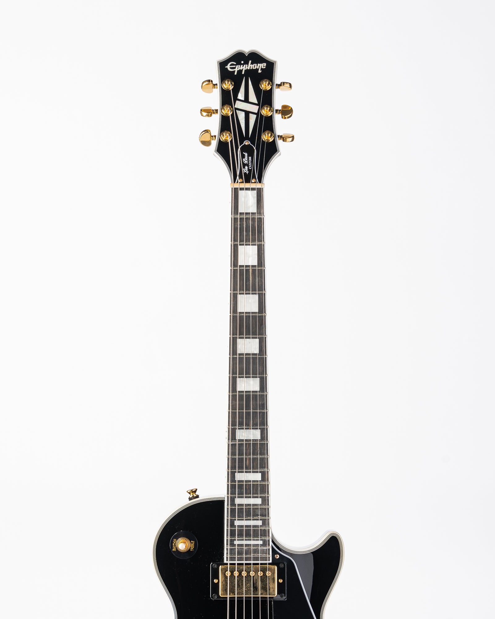 USED Epiphone Les Paul Custom Electric Guitar - Ebony