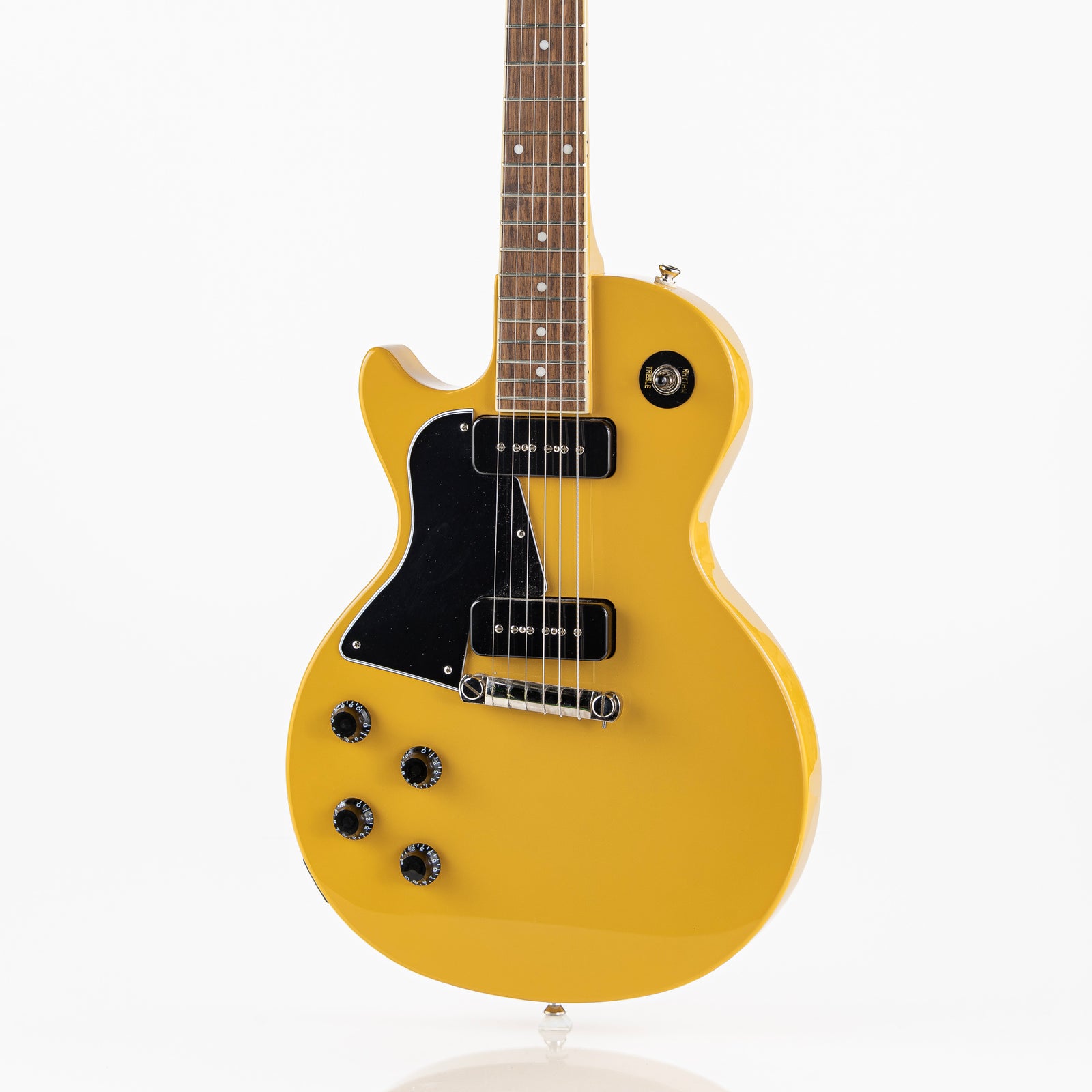 USED Epiphone Les Paul Special Left Handed Electric Guitar - TV Yellow