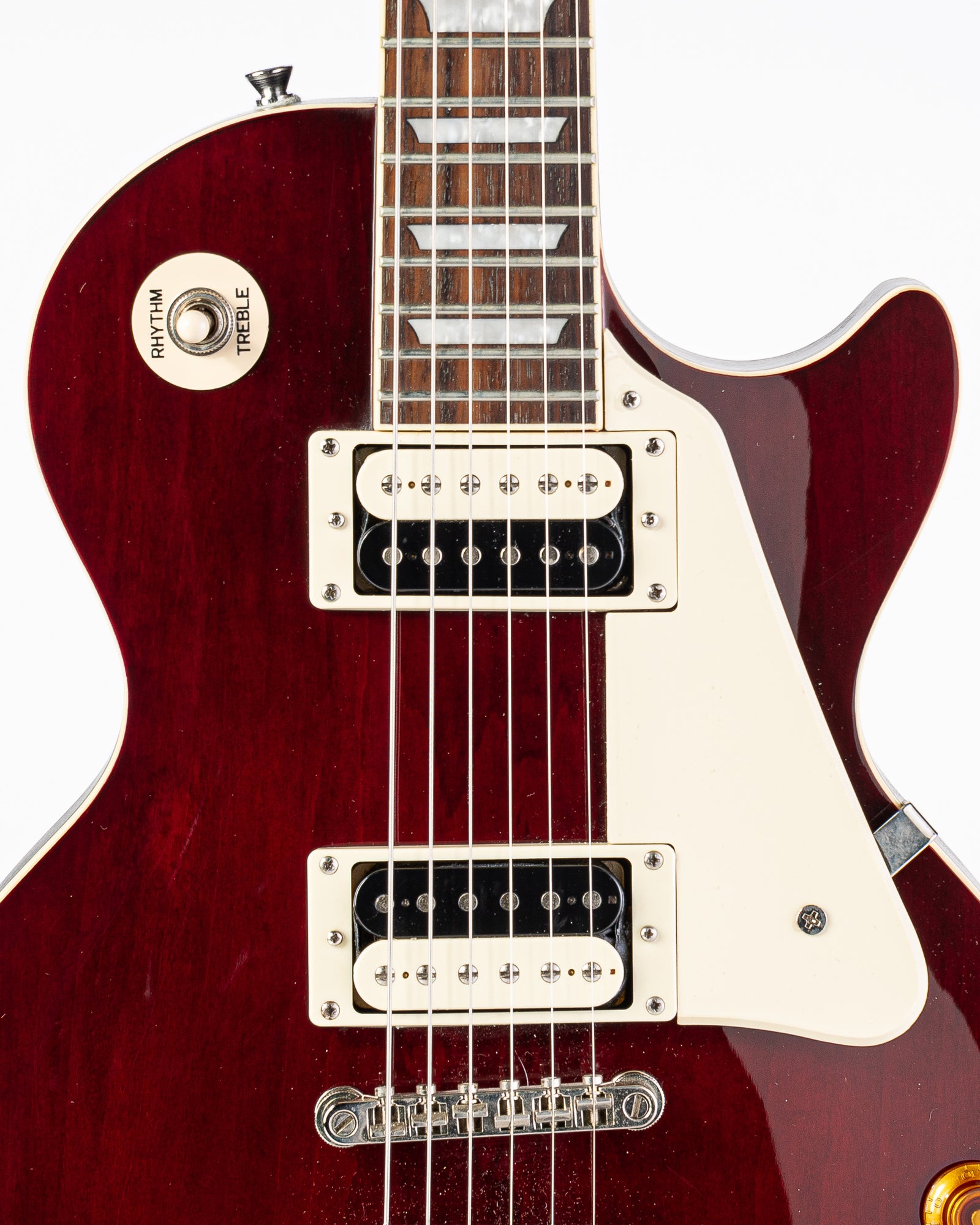 USED Epiphone Les Paul Traditional Pro Electric Guitar- Wine Red
