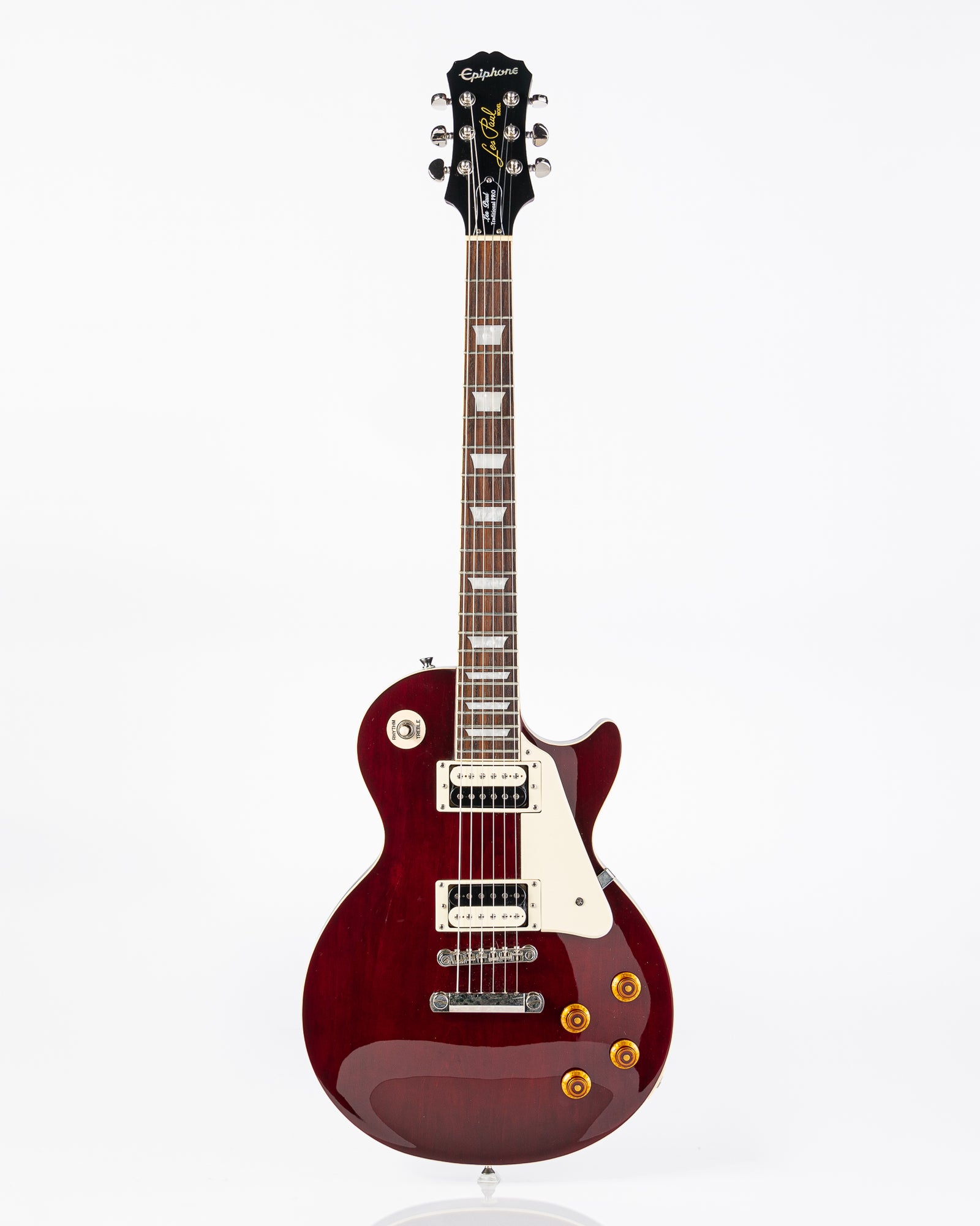 USED Epiphone Les Paul Traditional Pro Electric Guitar- Wine Red